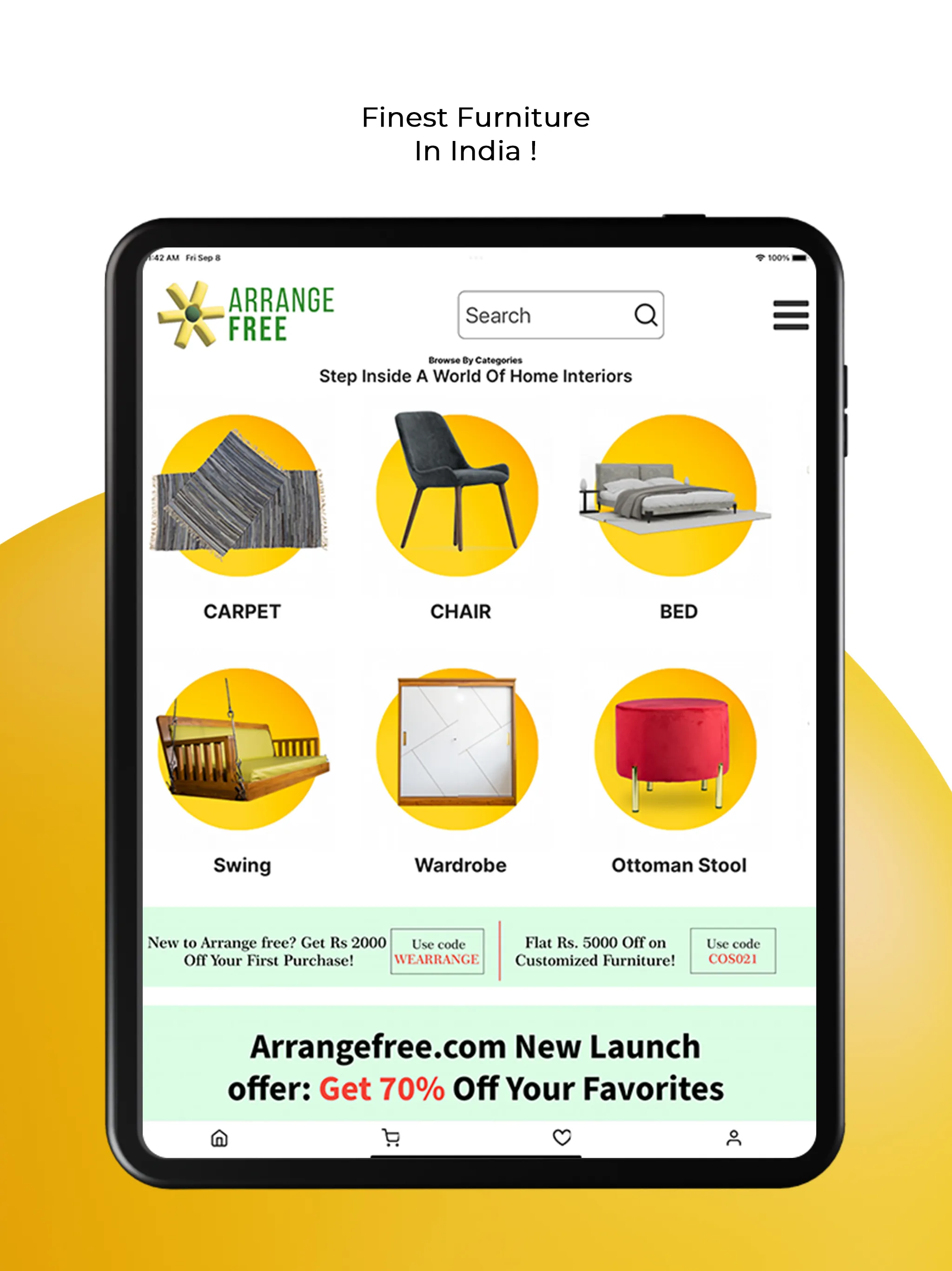 Arrange Free: For Your Needs | Indus Appstore | Screenshot