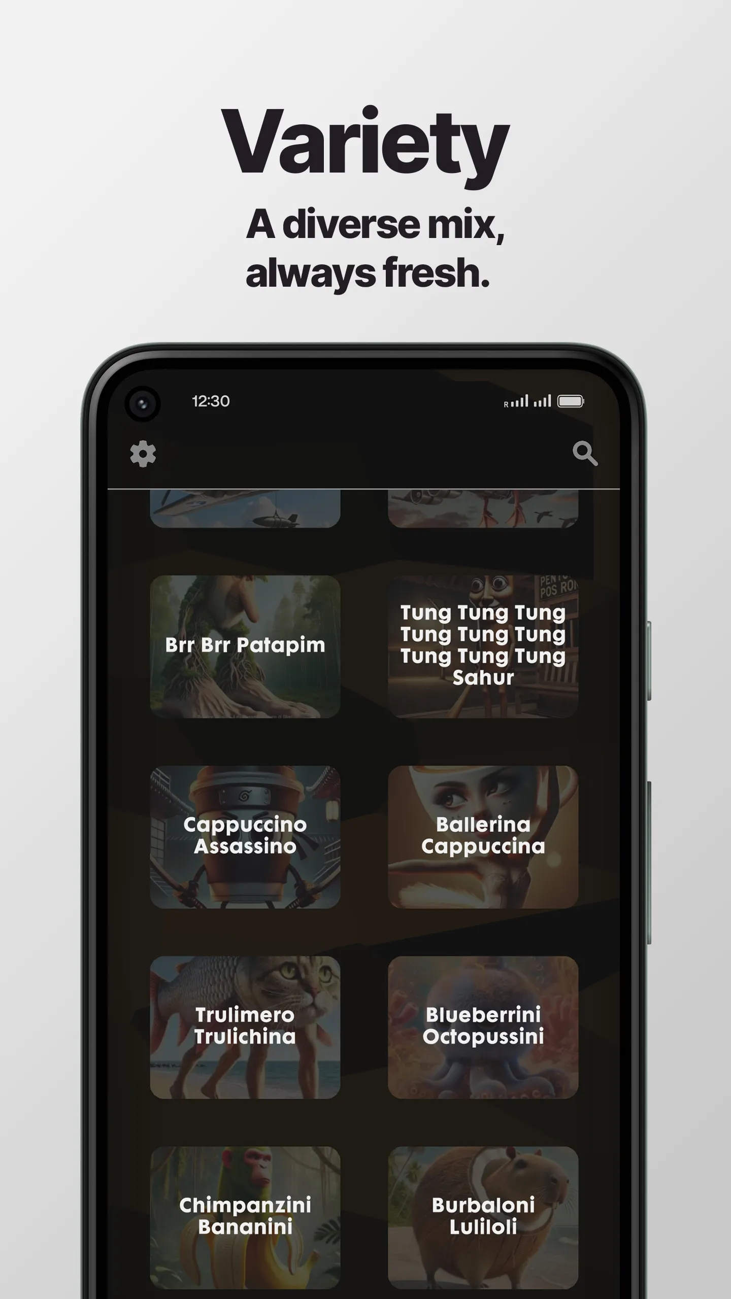 Italian Brainrot Memeboard | Indus Appstore | Screenshot