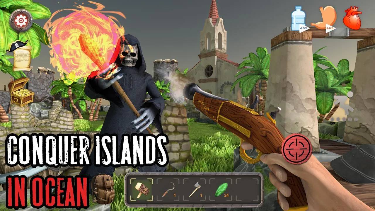 Shark Land: Desert Island | Indus Appstore | Screenshot