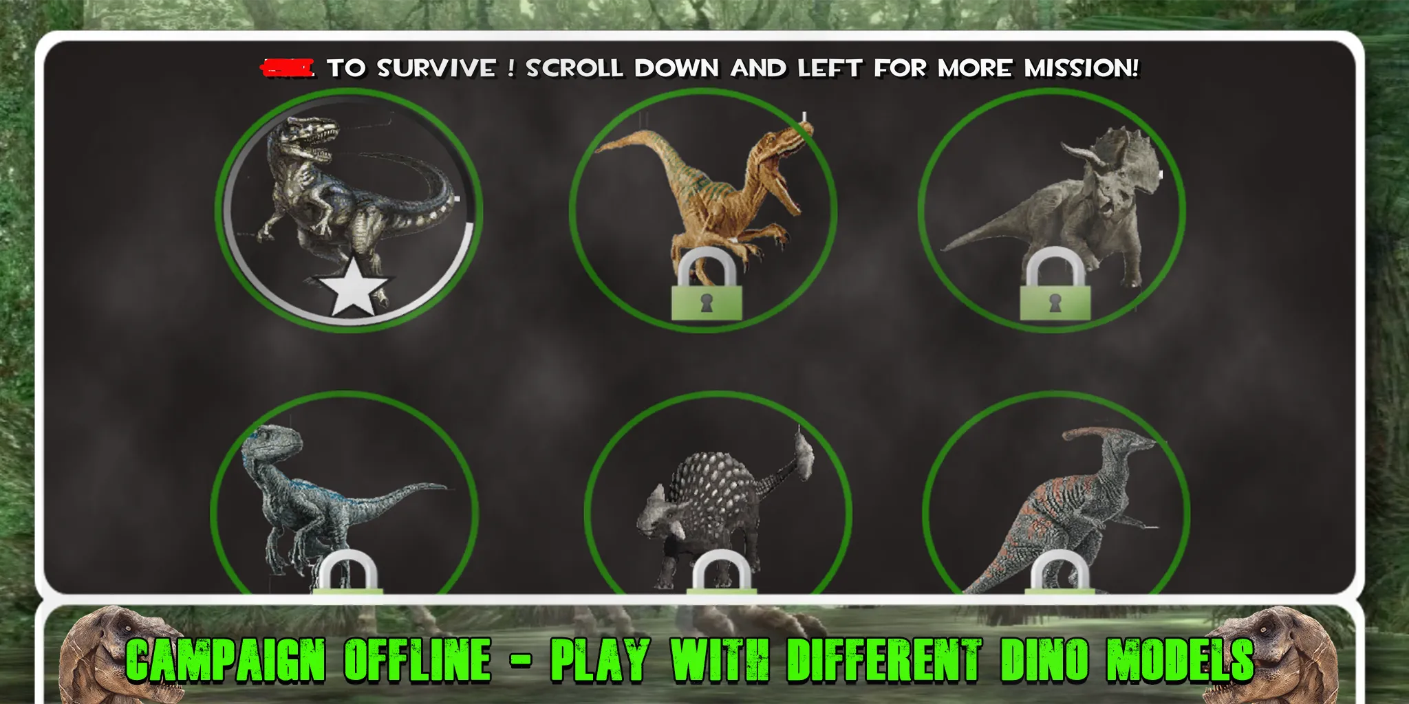 Dinosaur Jurassic hunter | Indus Appstore | Screenshot