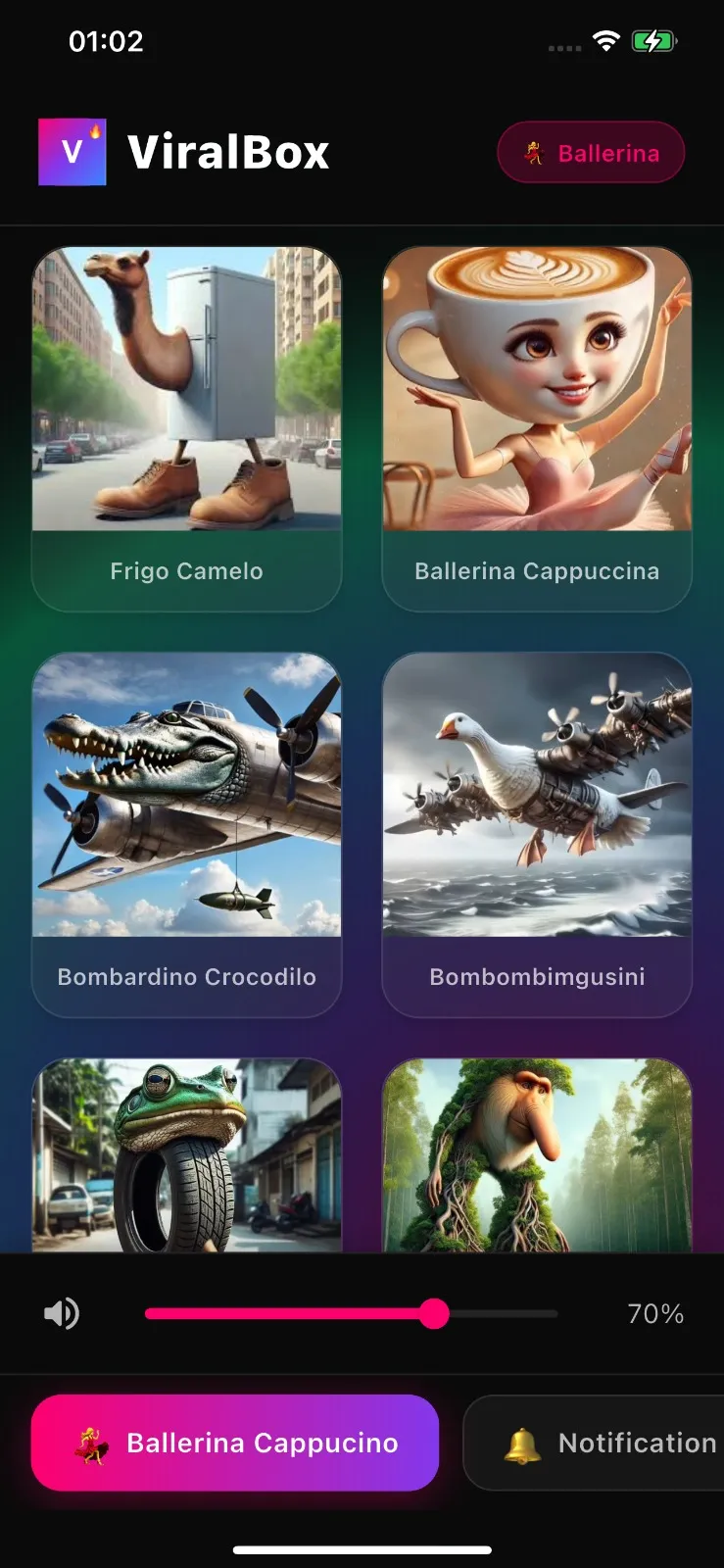 Italian brainrot Soundboard | Indus Appstore | Screenshot