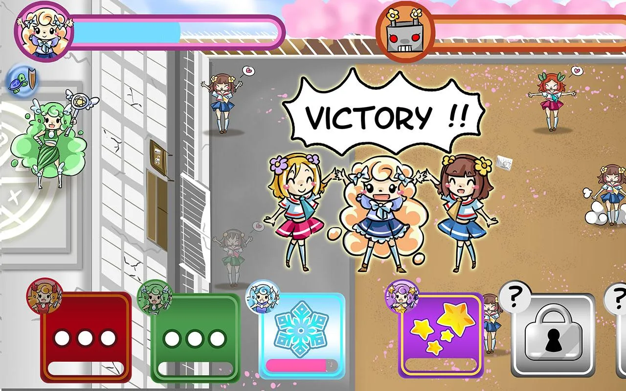 Magical girl : save the school | Indus Appstore | Screenshot