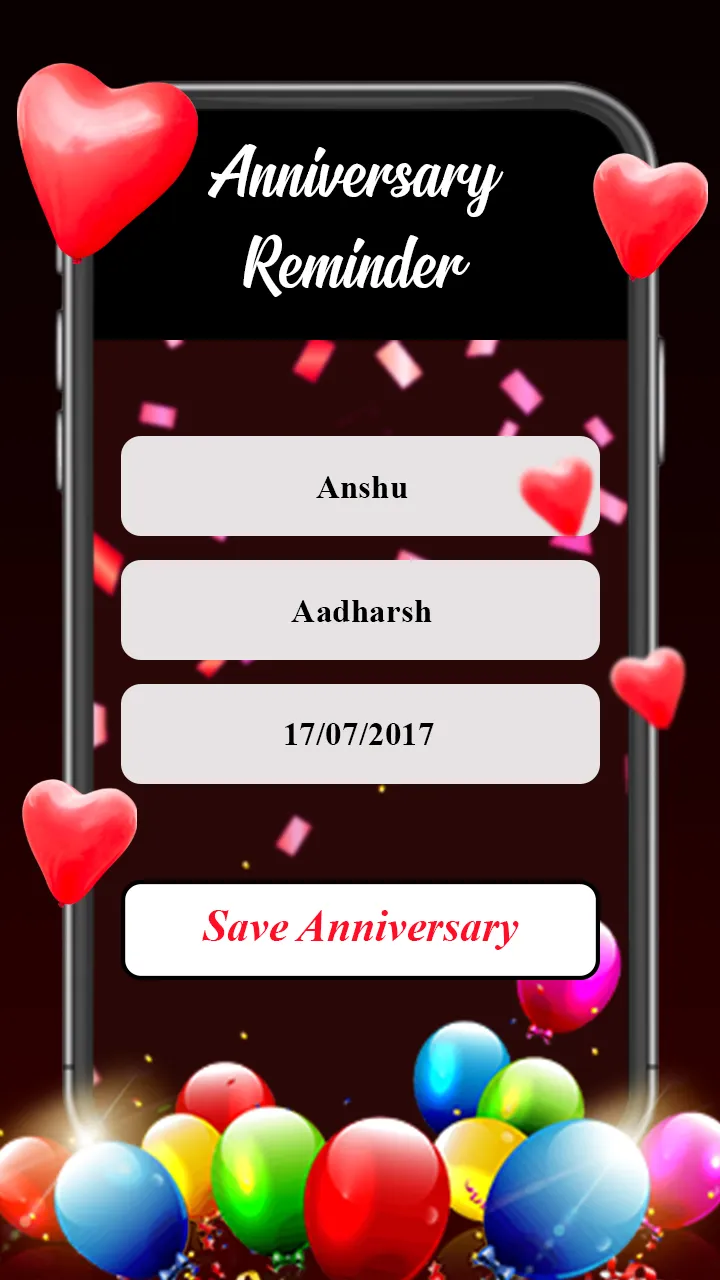 Name On Anniversary Cake | Indus Appstore | Screenshot