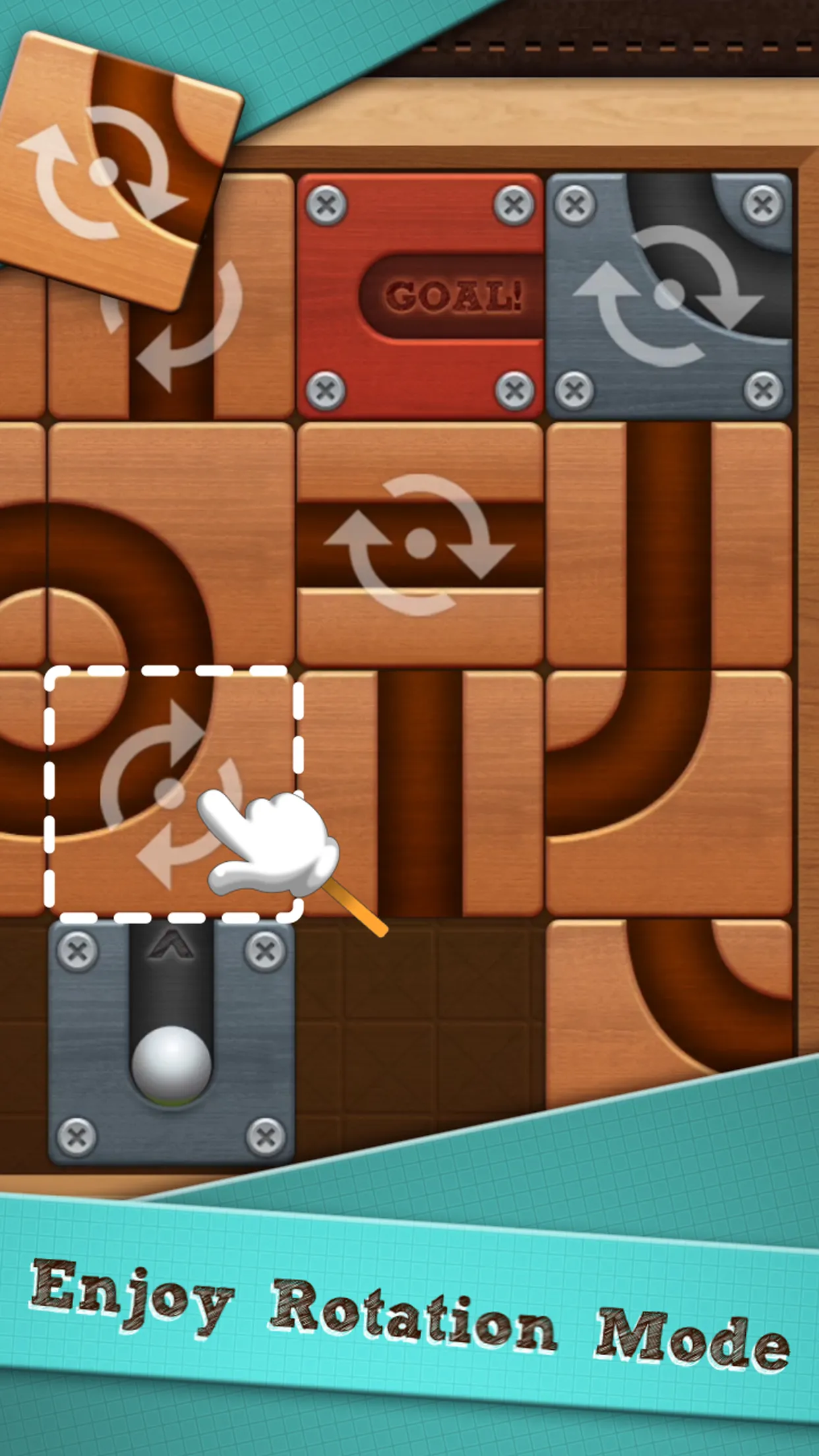 Roll the Ball® - slide puzzle | Indus Appstore | Screenshot