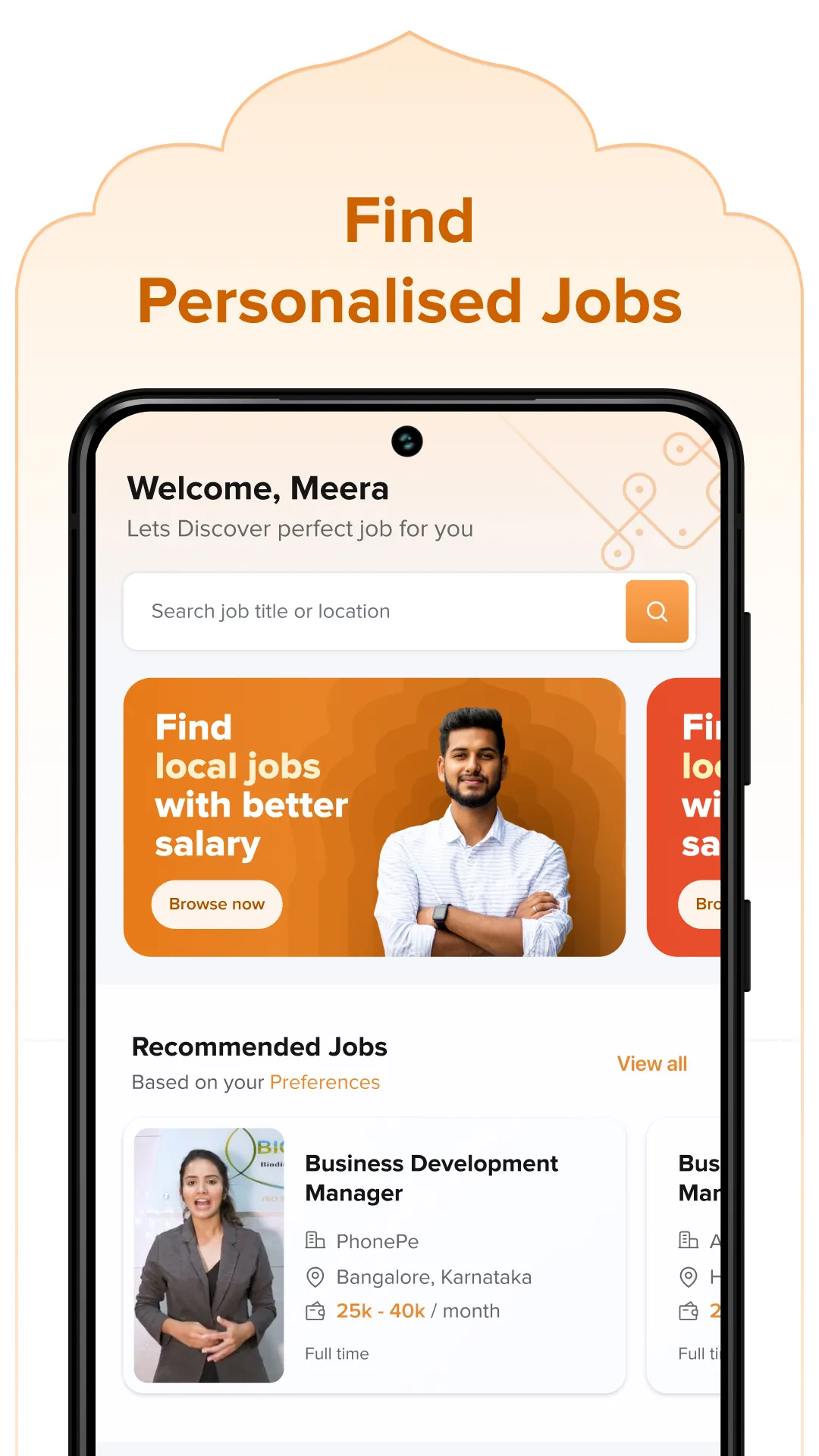 Vihu: Job Search App & Alerts | Indus Appstore | Screenshot