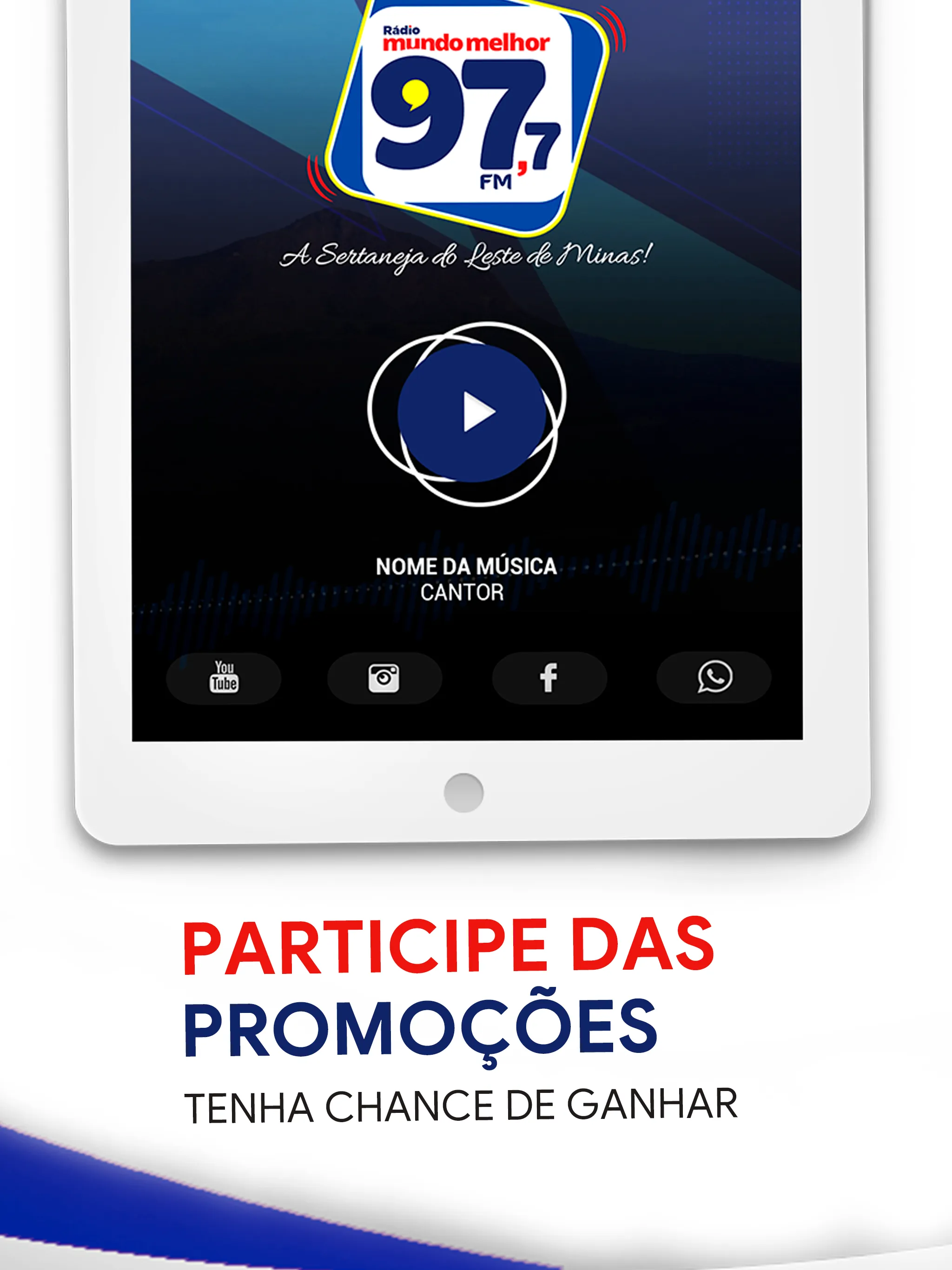 Rádio Mundo Melhor 93FM e 97FM | Indus Appstore | Screenshot