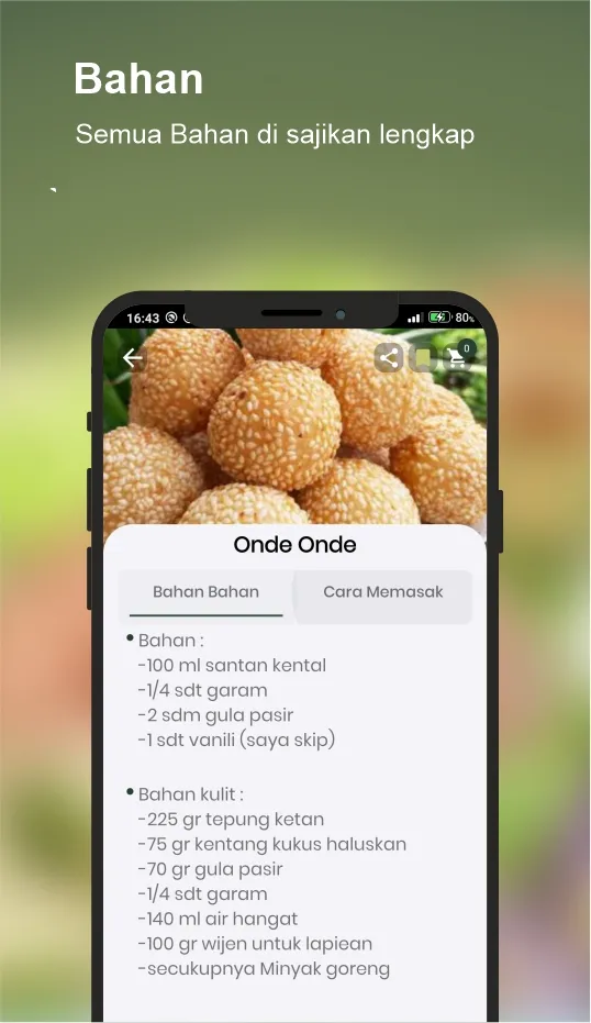 resep jajanan pasar lengkap | Indus Appstore | Screenshot