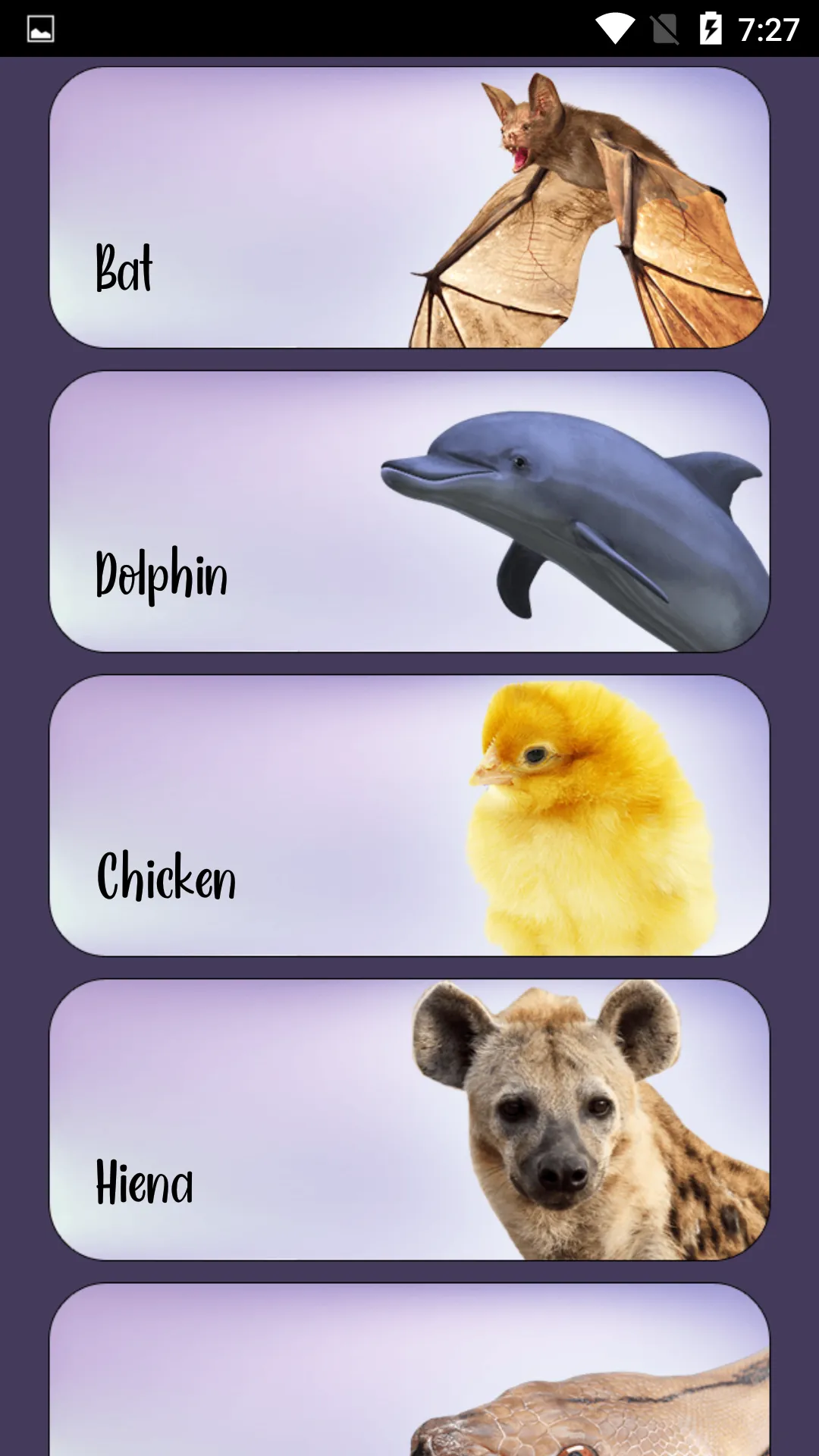 Animal Sounds | Indus Appstore | Screenshot