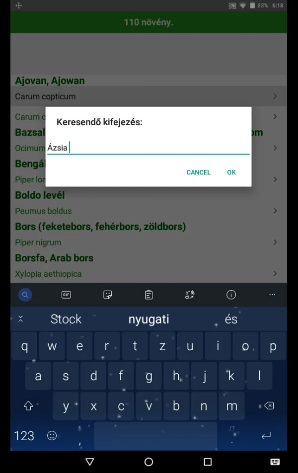 Fűszernövény katalógus | Indus Appstore | Screenshot