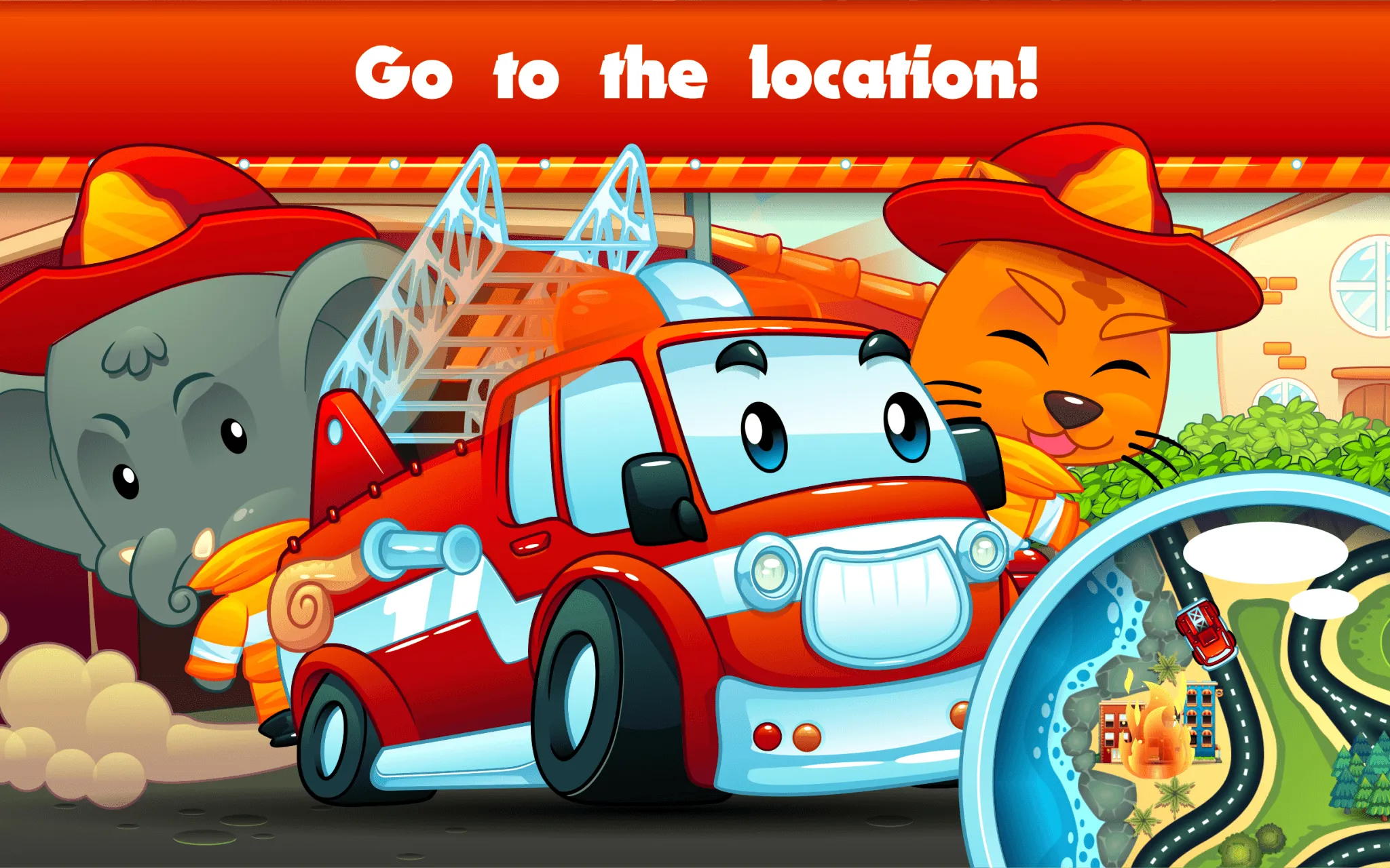 Marbel Firefighters Kid Heroes | Indus Appstore | Screenshot