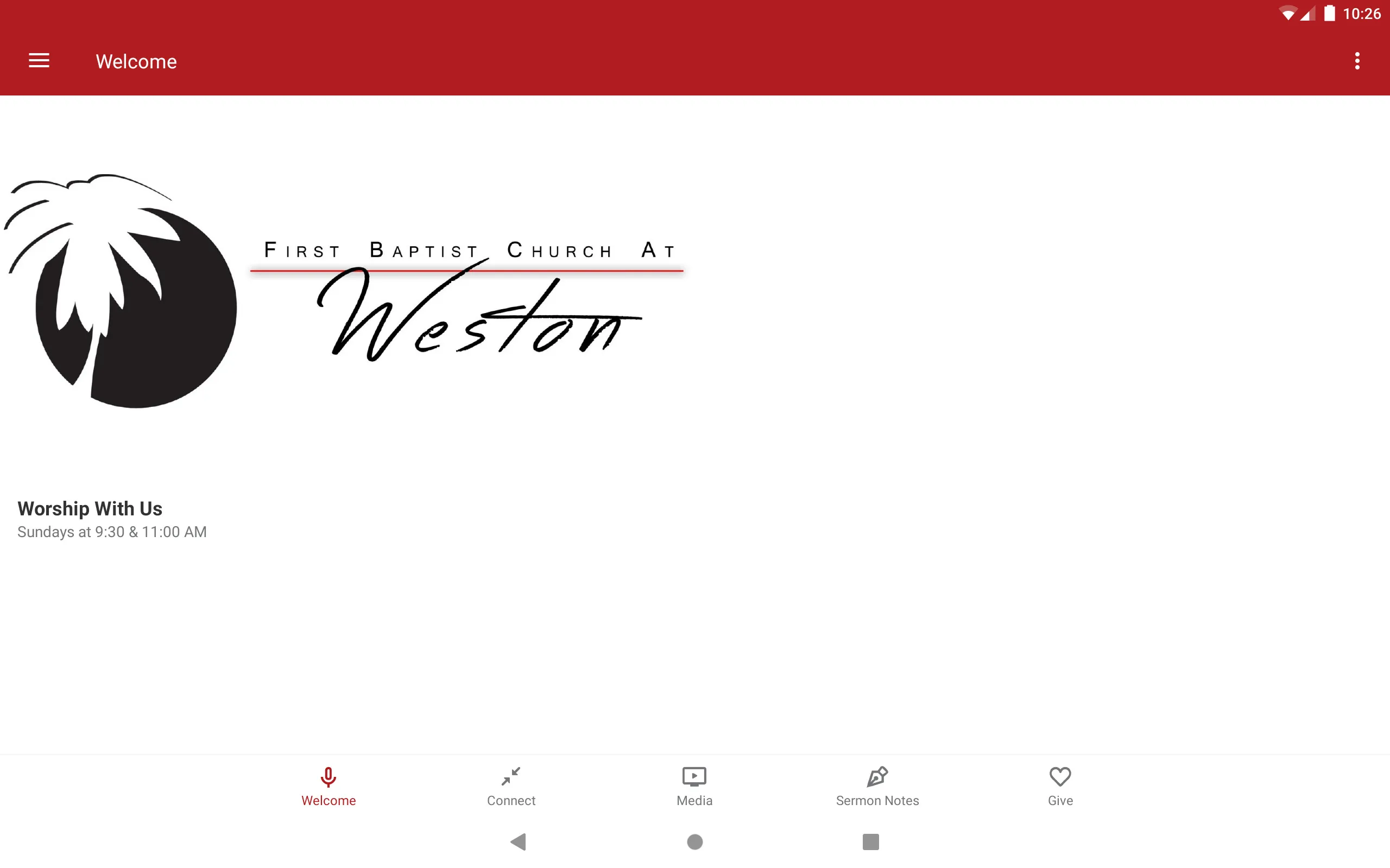 First Baptist at Weston | Indus Appstore | Screenshot