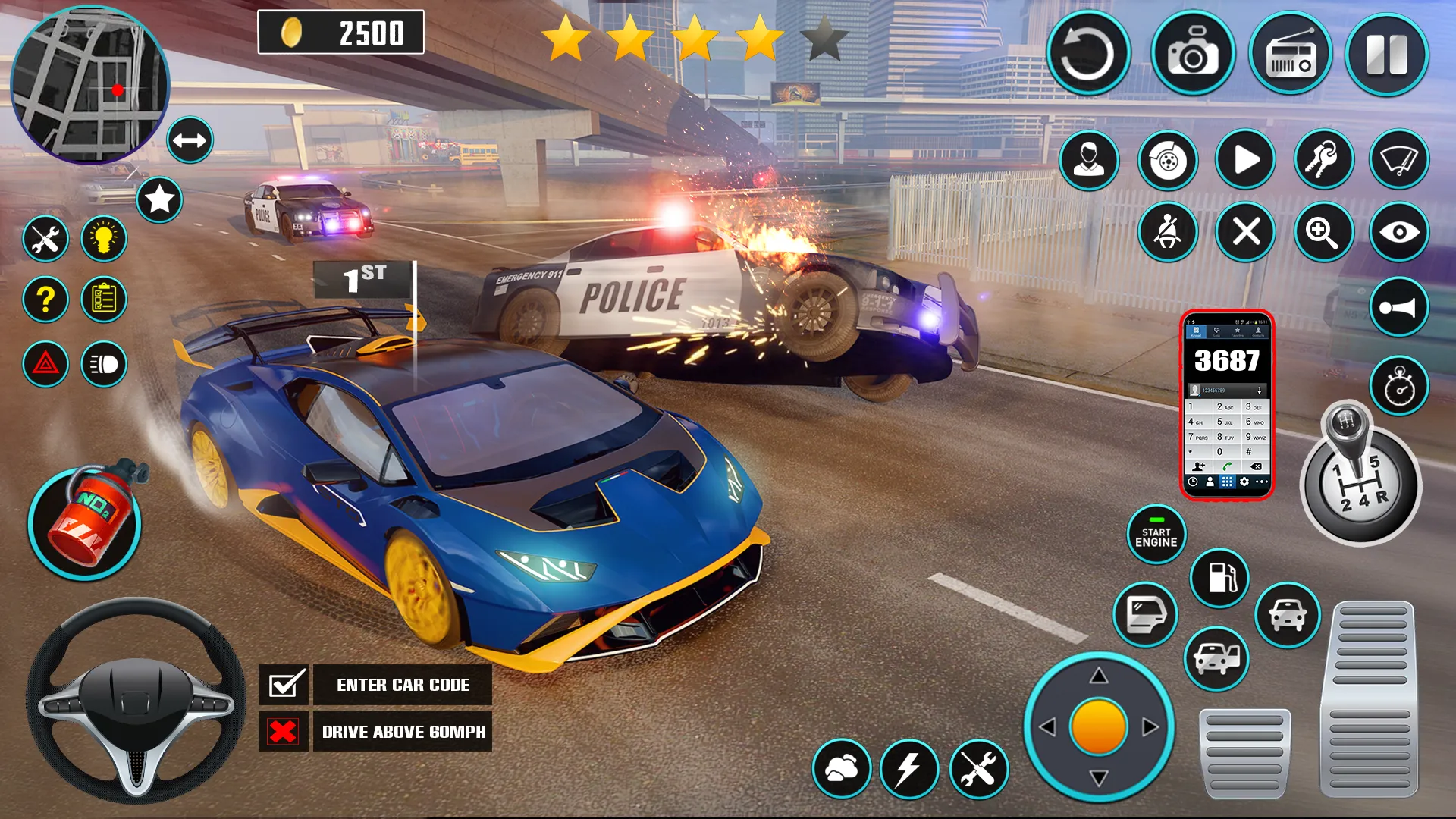 Open World Car Driving Games | Indus Appstore | Screenshot