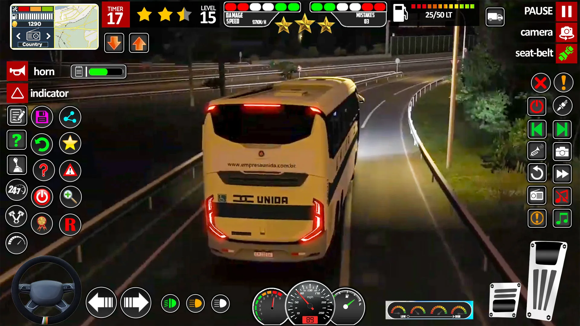US Bus Sim 3D: Offroad Bus Sim | Indus Appstore | Screenshot