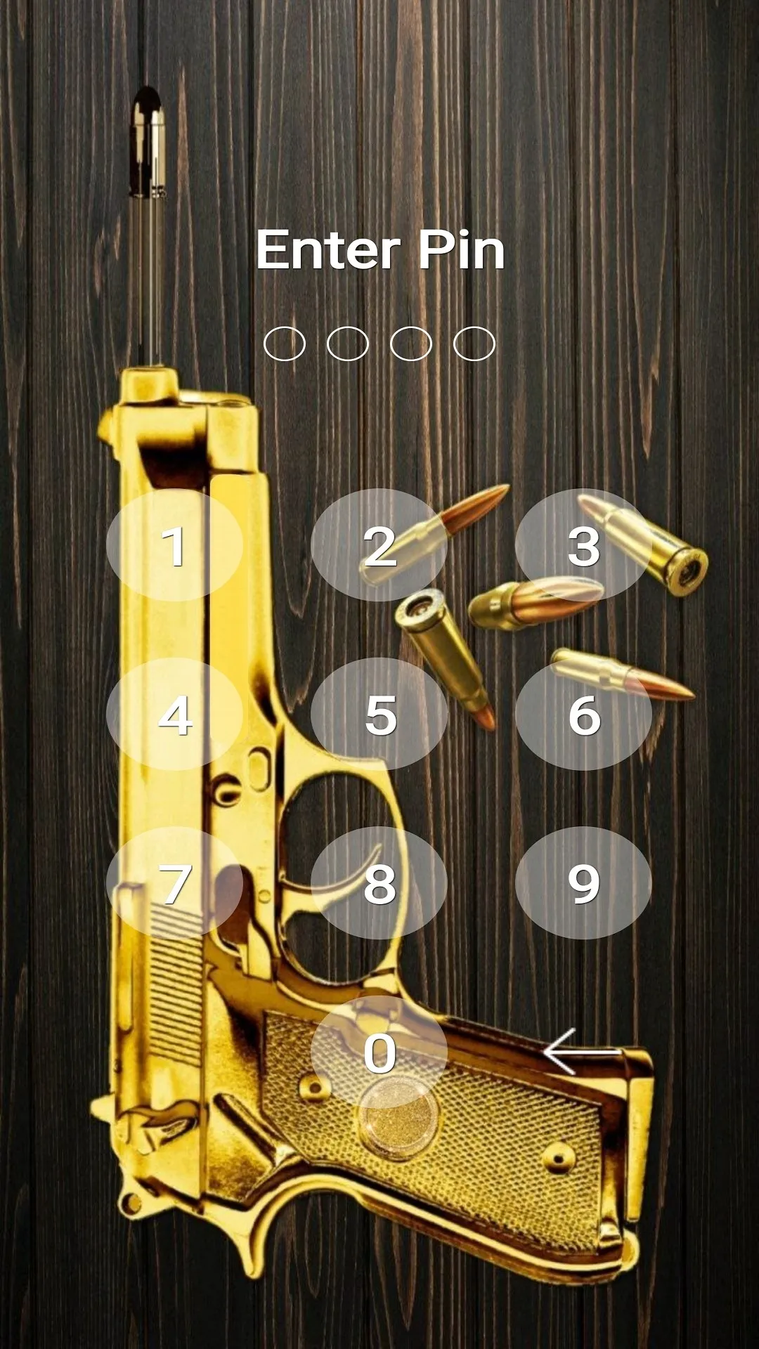 Revolver Fire Lock Screen 2025 | Indus Appstore | Screenshot