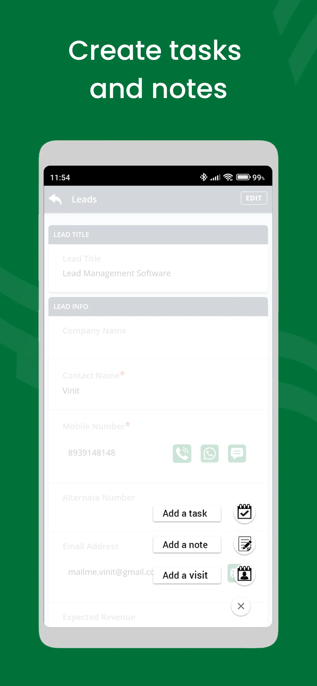 Cratio CRM | Indus Appstore | Screenshot