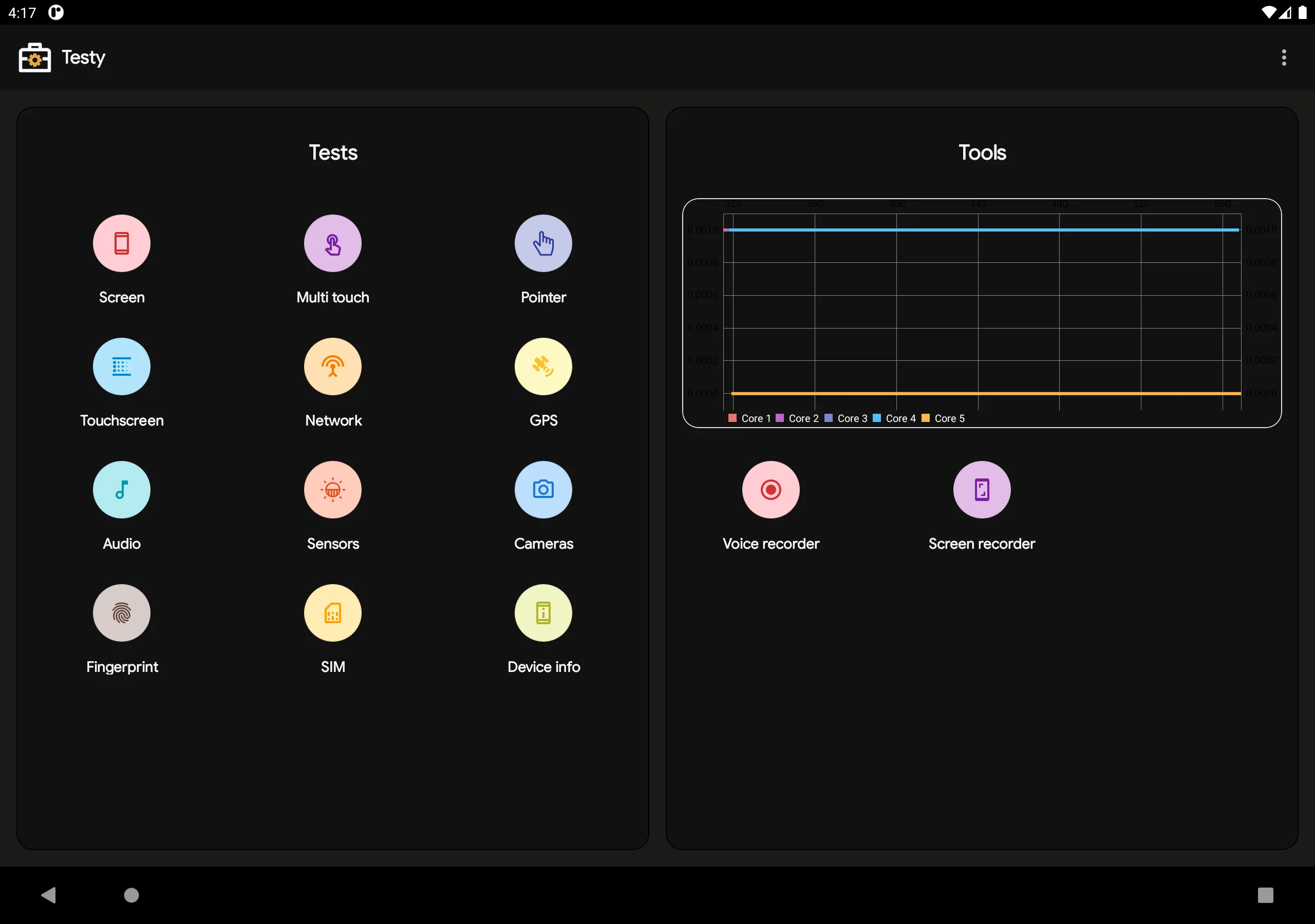 Testy: Test your phone | Indus Appstore | Screenshot