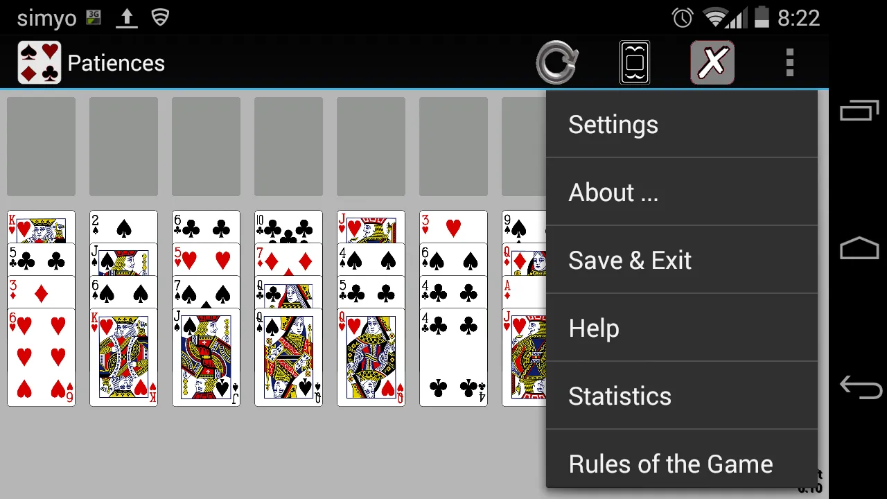 Patiences: 4 casual card games | Indus Appstore | Screenshot