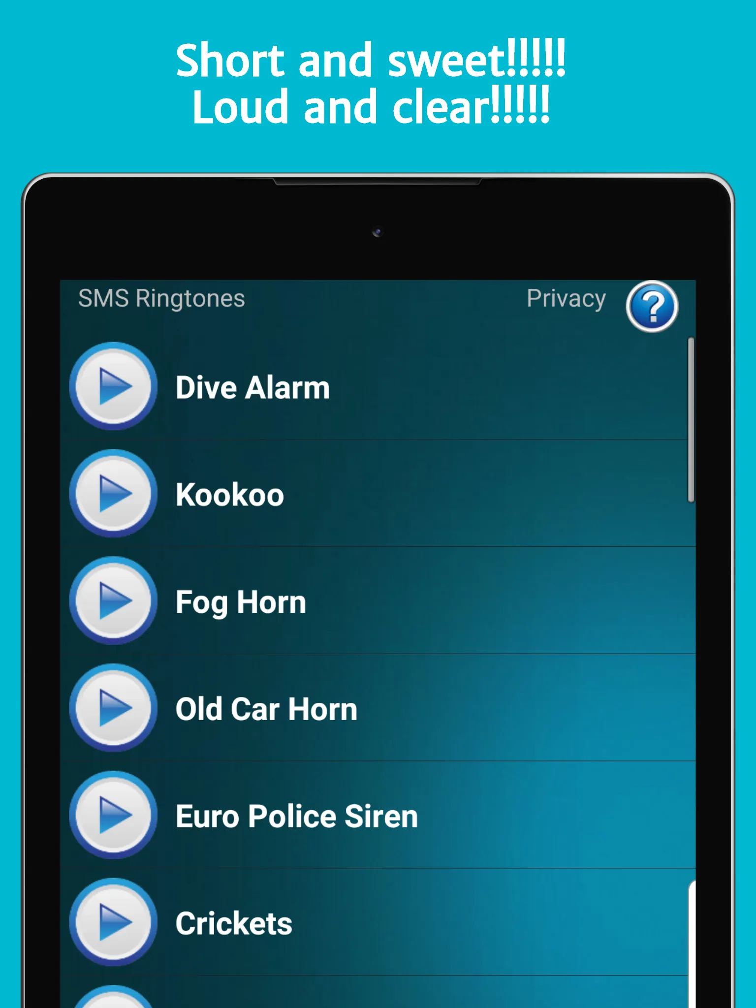 SMS Ringtones | Indus Appstore | Screenshot