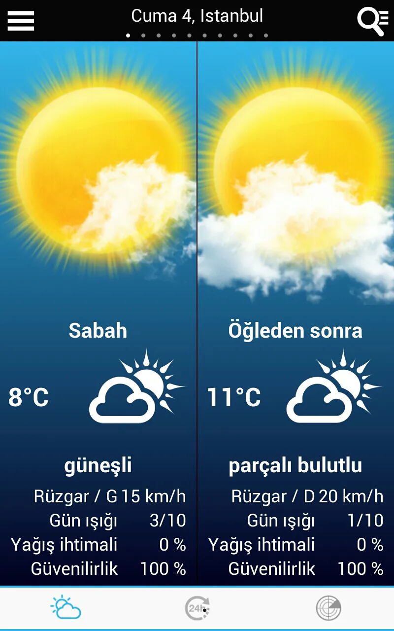 Weather for Turkey | Indus Appstore | Screenshot