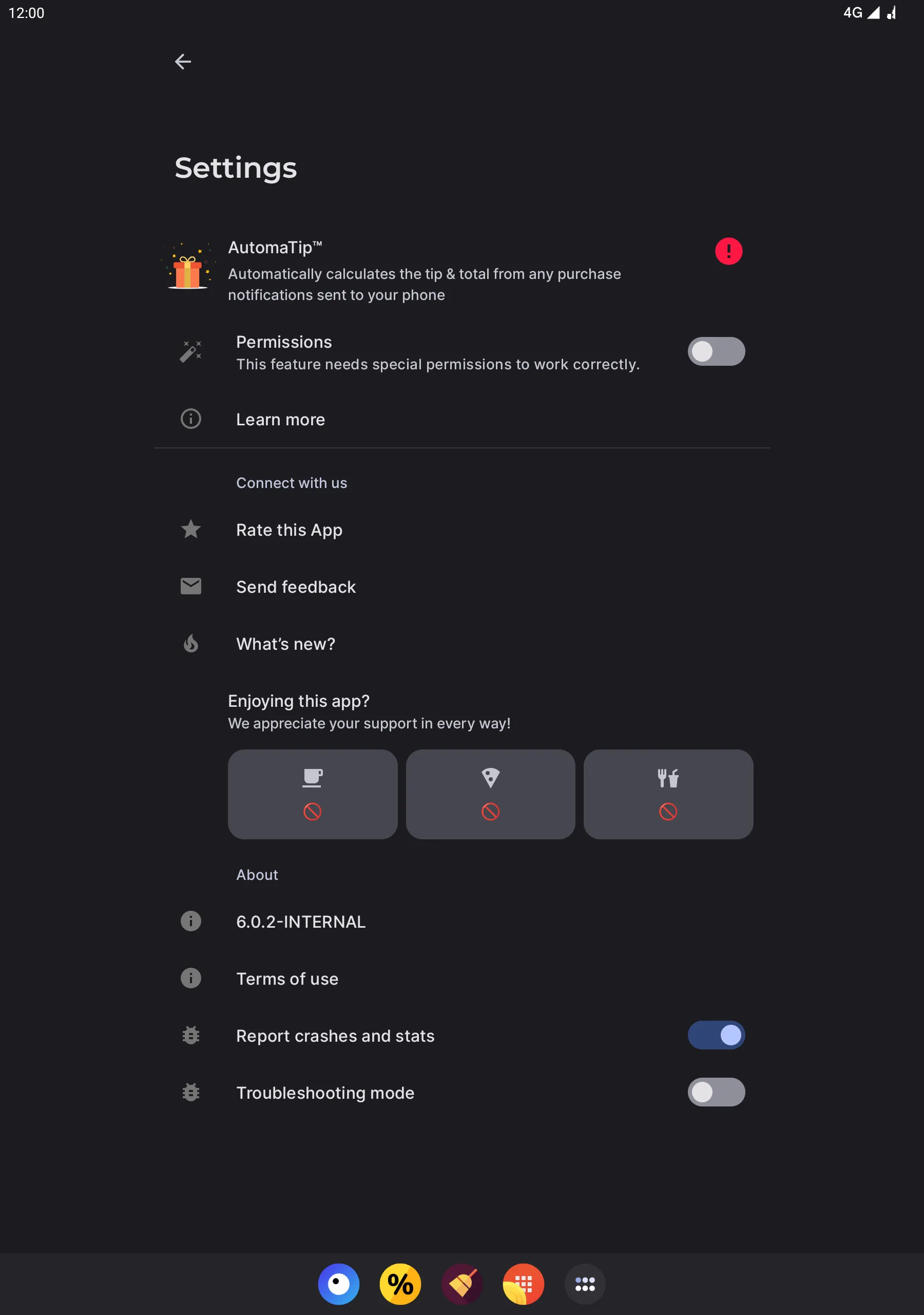 Tip Calculator — Clean, Simple | Indus Appstore | Screenshot