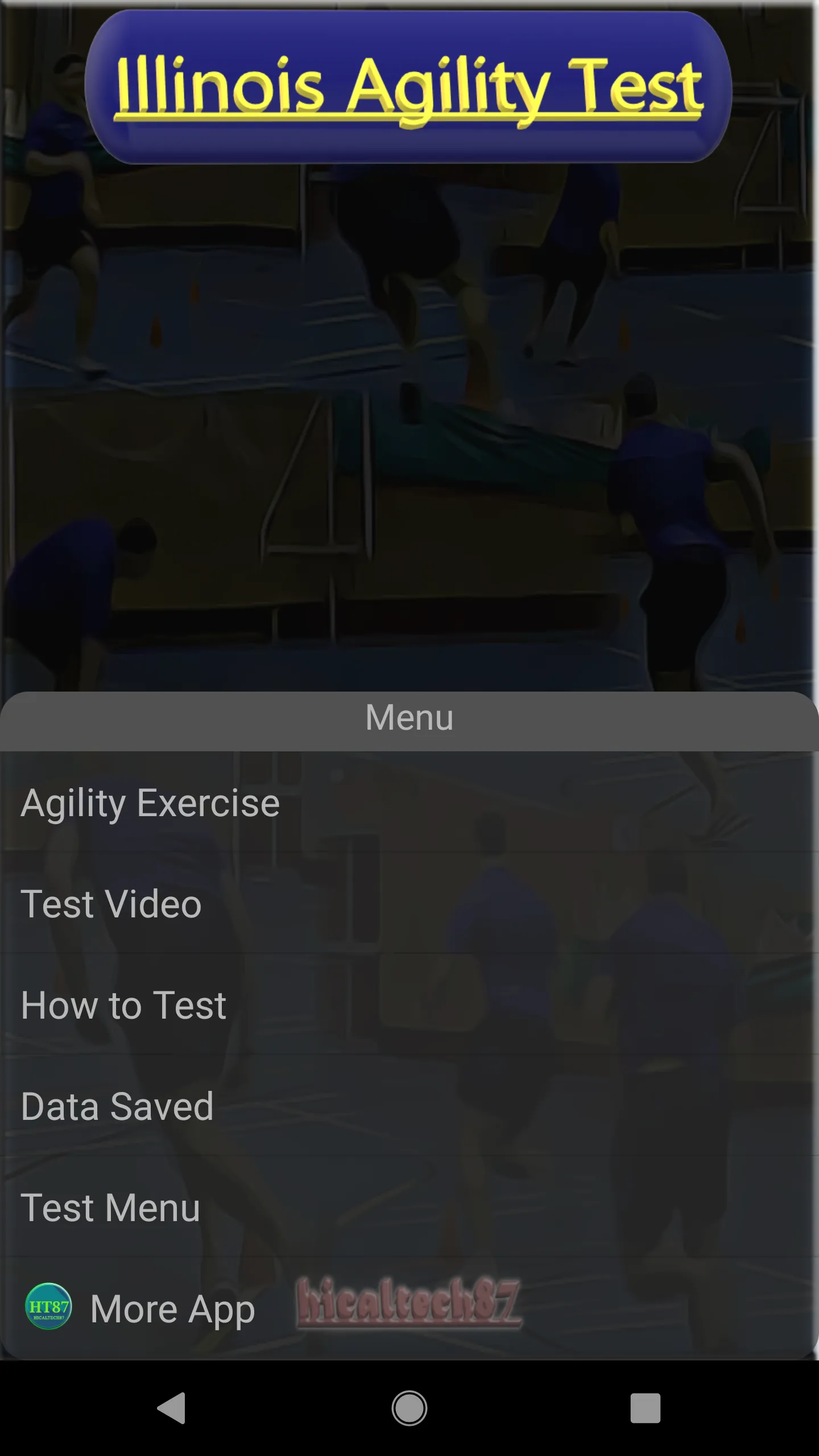 Illinois Agility Test | Indus Appstore | Screenshot