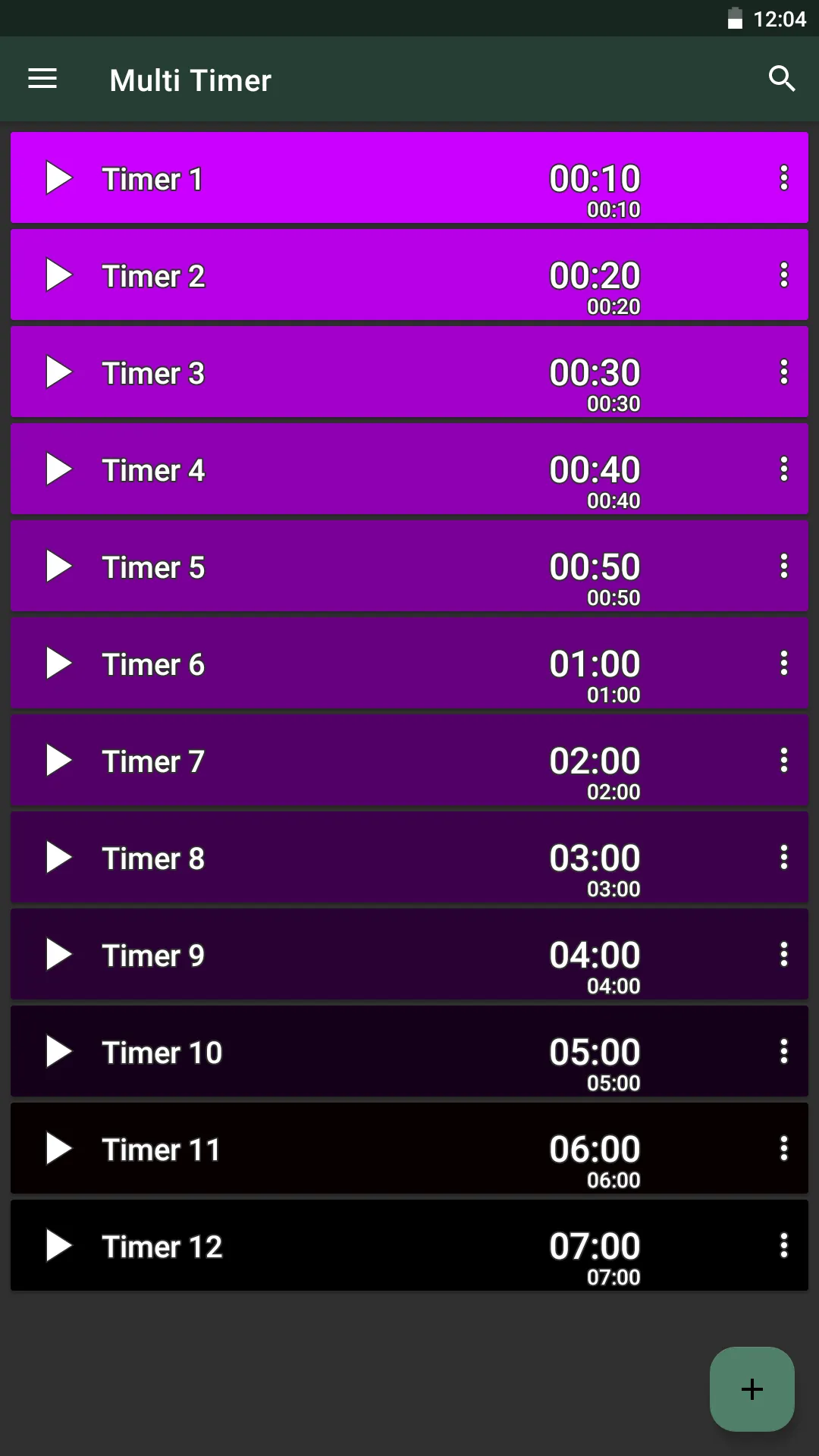 Multi Timer | Indus Appstore | Screenshot