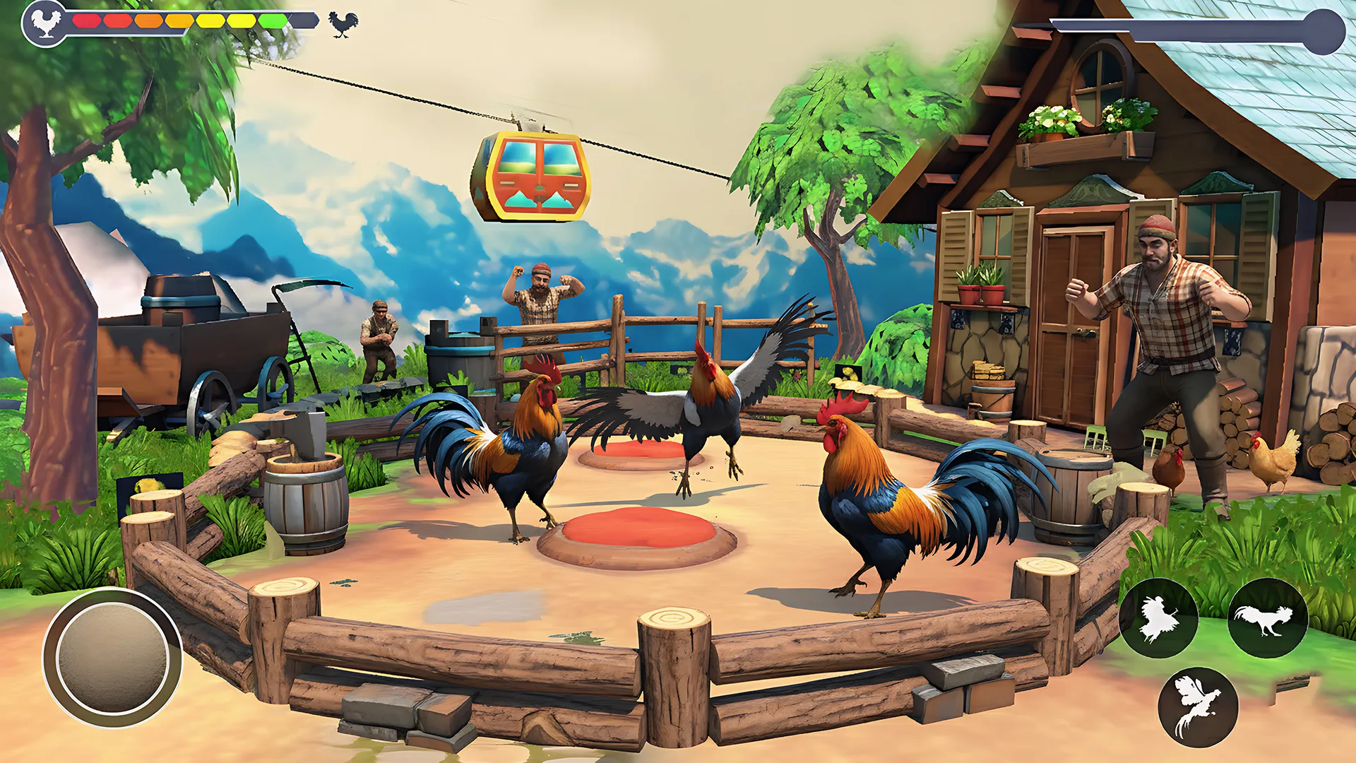 Rooster Fighting Kung Fu Games | Indus Appstore | Screenshot