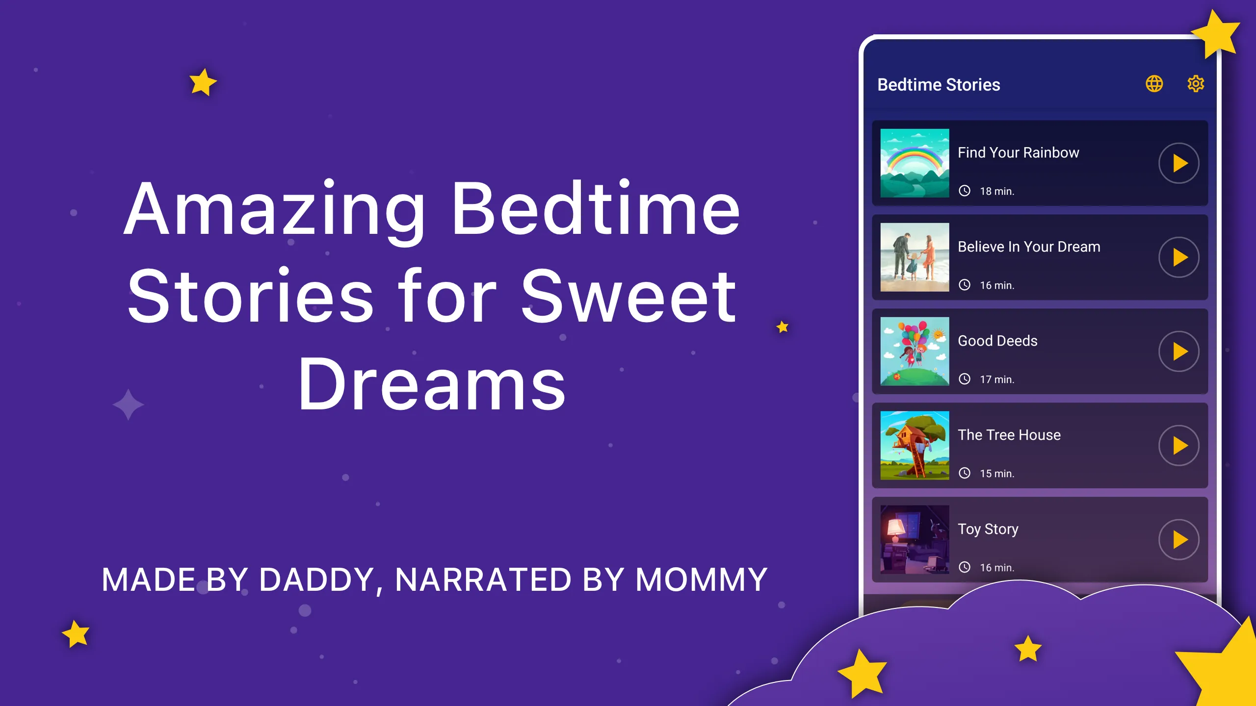 Bedtime Stories for Kids Sleep | Indus Appstore | Screenshot