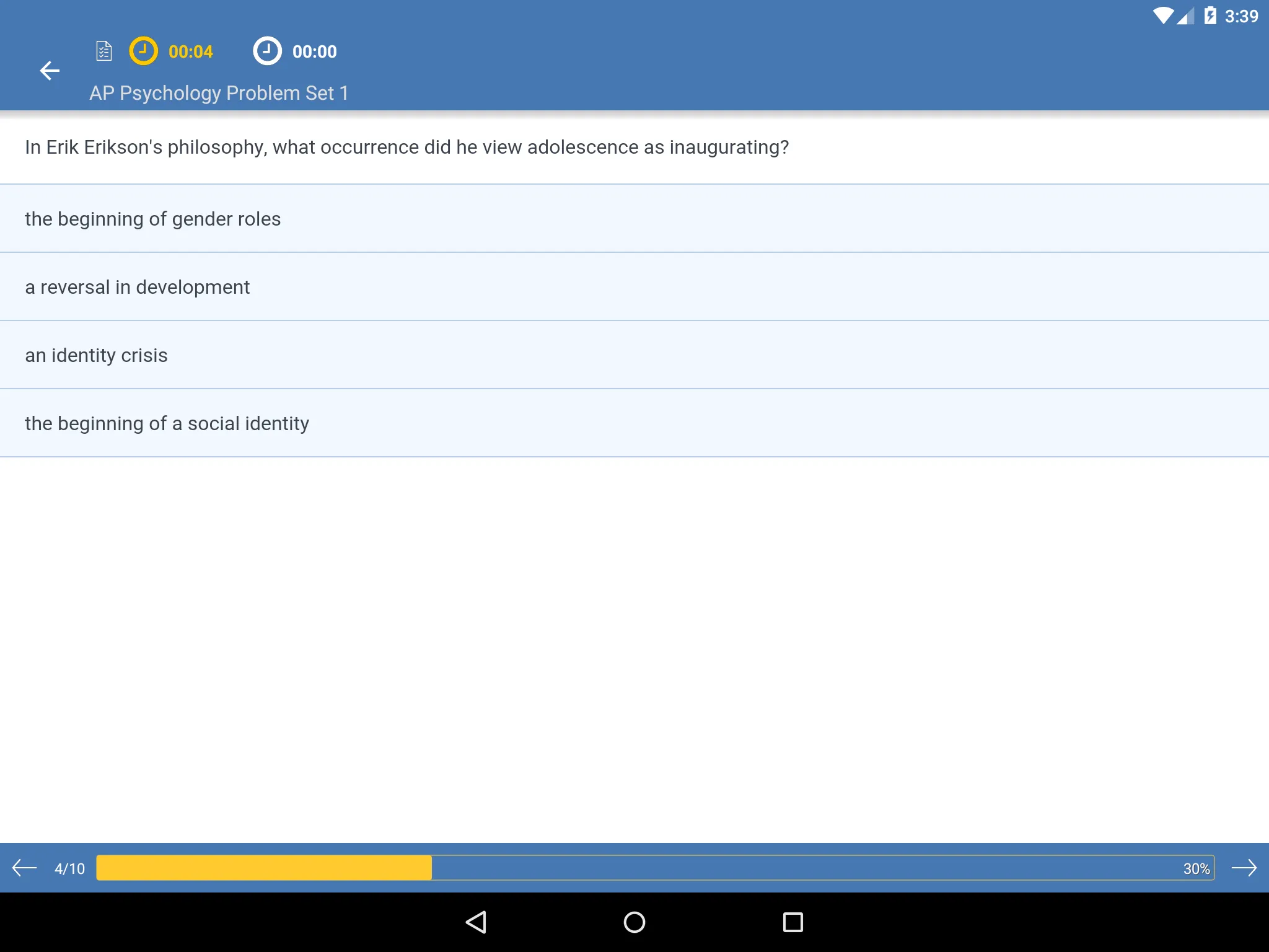 AP Psychology Practice & Prep | Indus Appstore | Screenshot