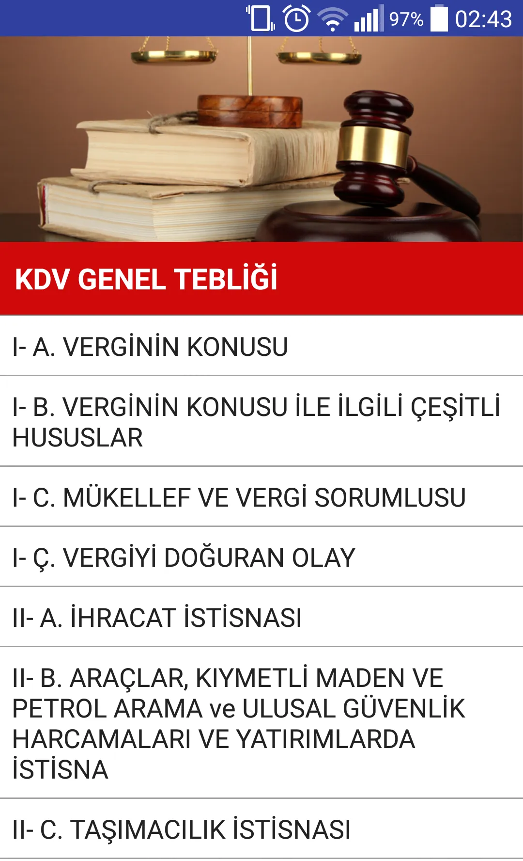 KDV Iadesi ve Vergi Mevzuatı | Indus Appstore | Screenshot