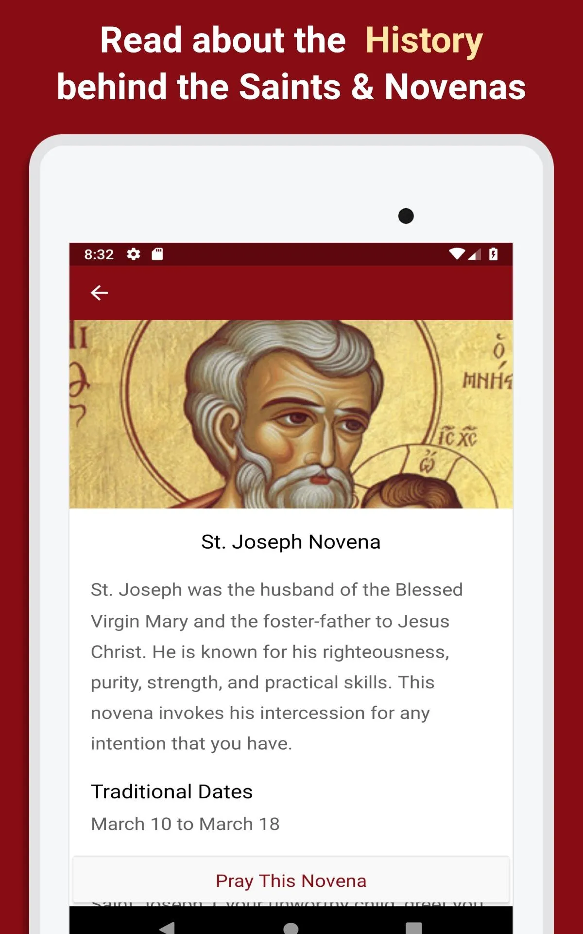 Pray Catholic Prayers | Indus Appstore | Screenshot