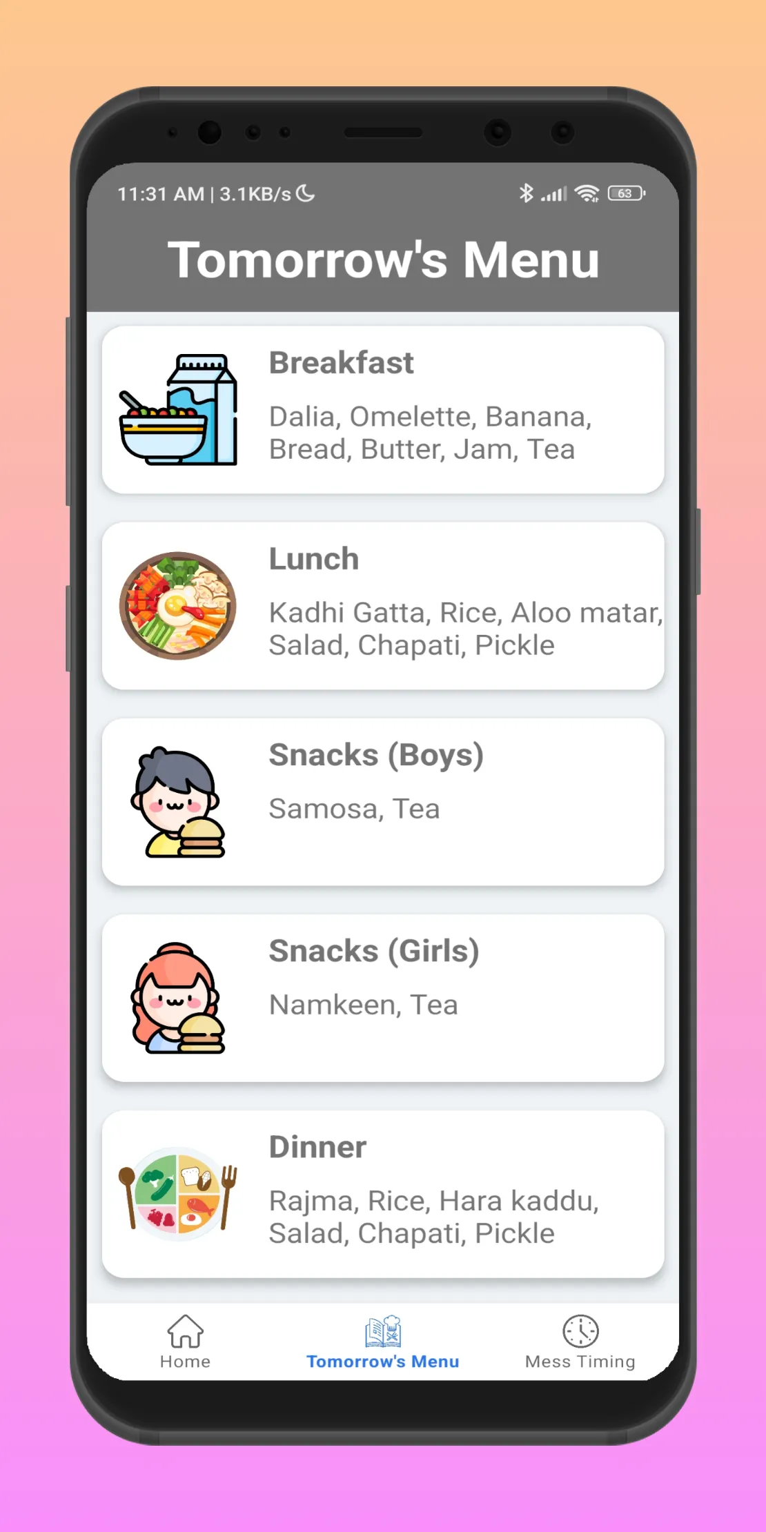CuMeal | Indus Appstore | Screenshot