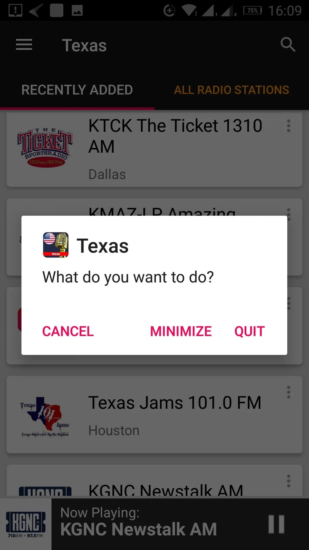 Texas Radio Stations - USA | Indus Appstore | Screenshot