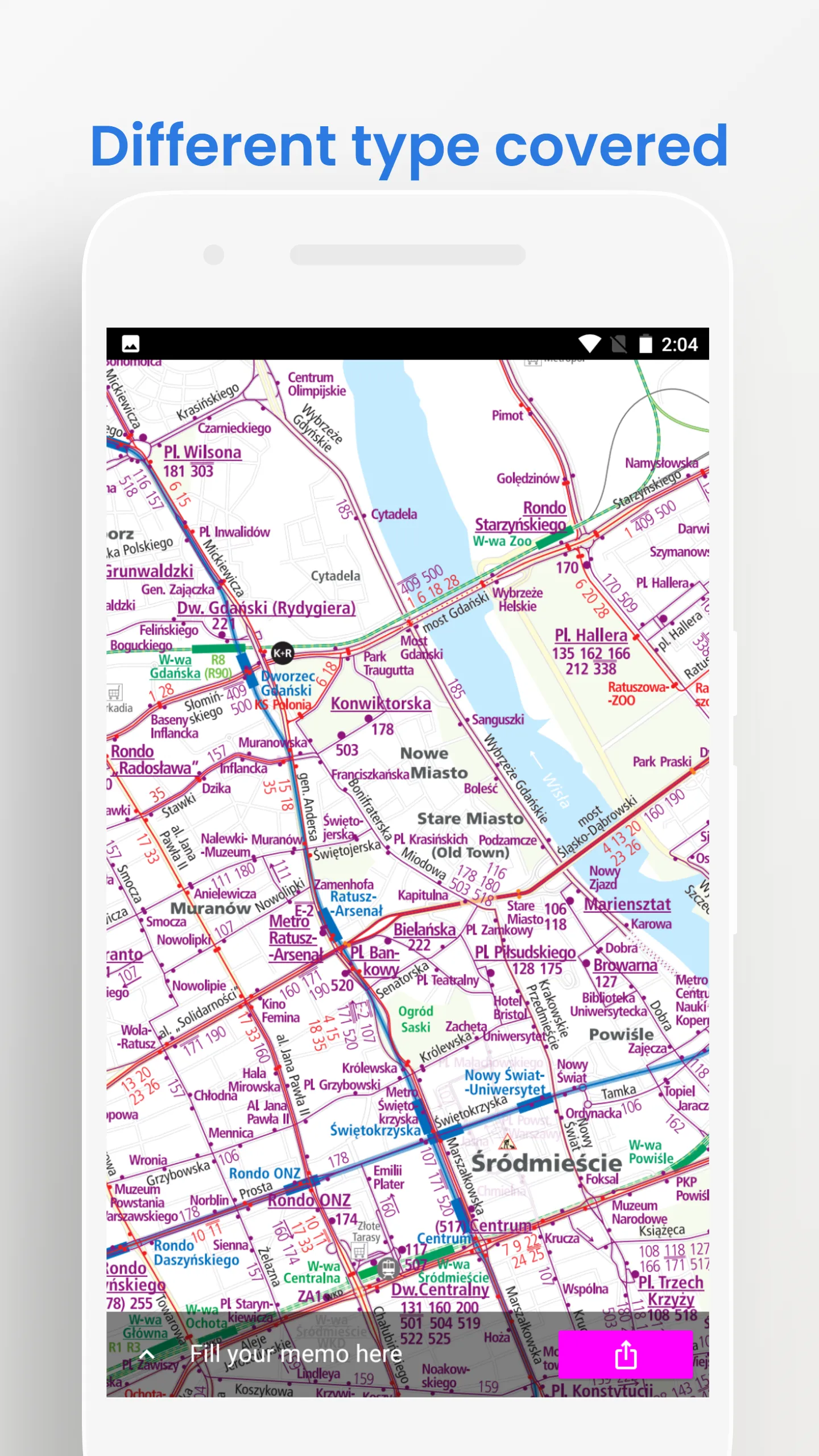 Warsaw Metro Bus Travel Guide | Indus Appstore | Screenshot