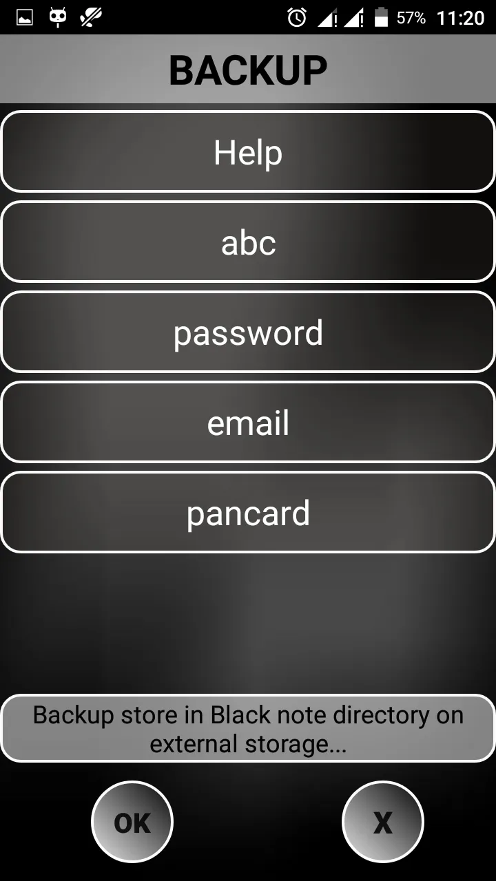 Black Note Notepad Notes | Indus Appstore | Screenshot