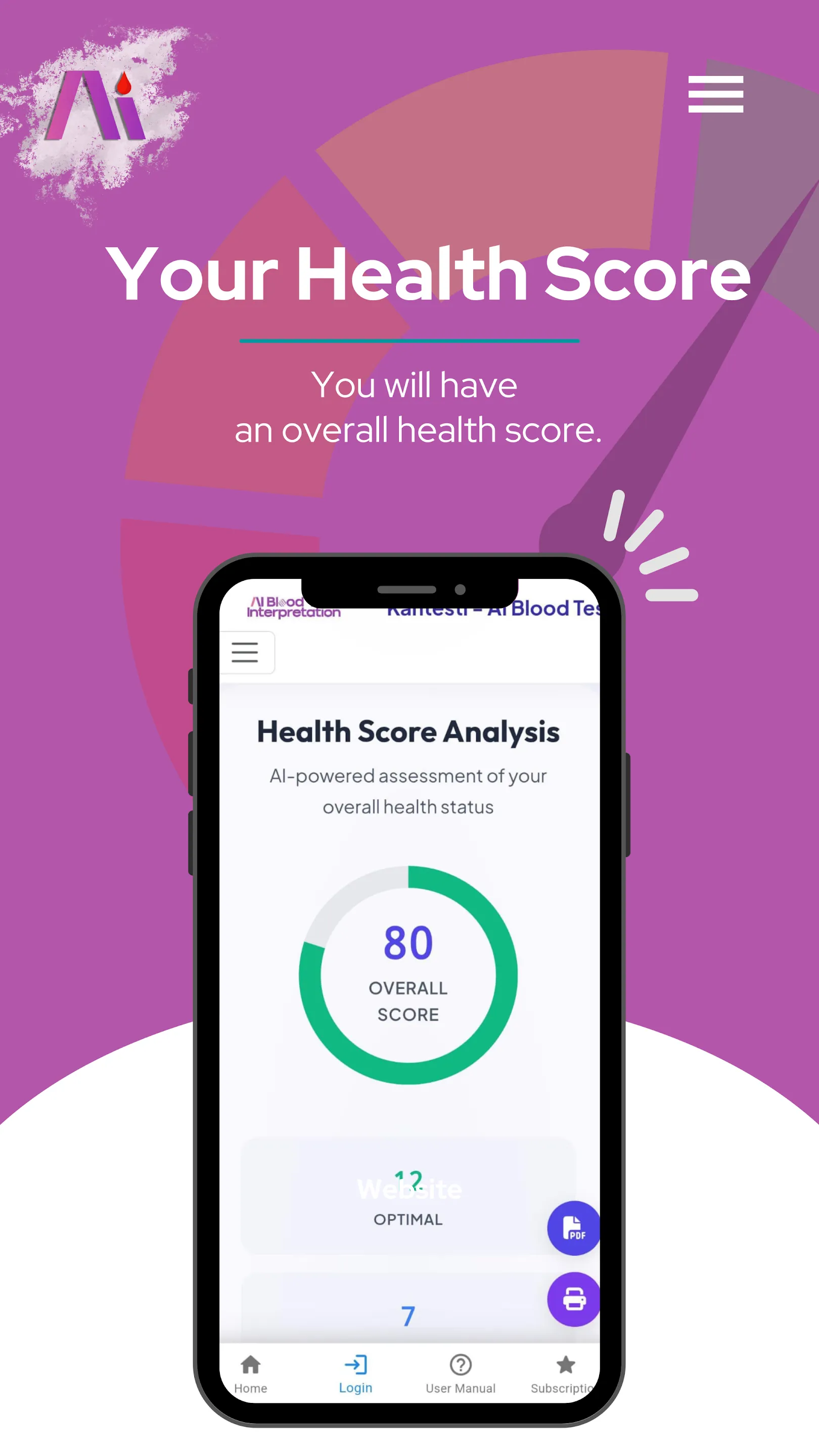 AI Blood Test Analyzer | Indus Appstore | Screenshot