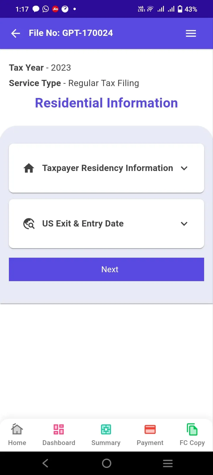 Global Prime Taxation | Indus Appstore | Screenshot