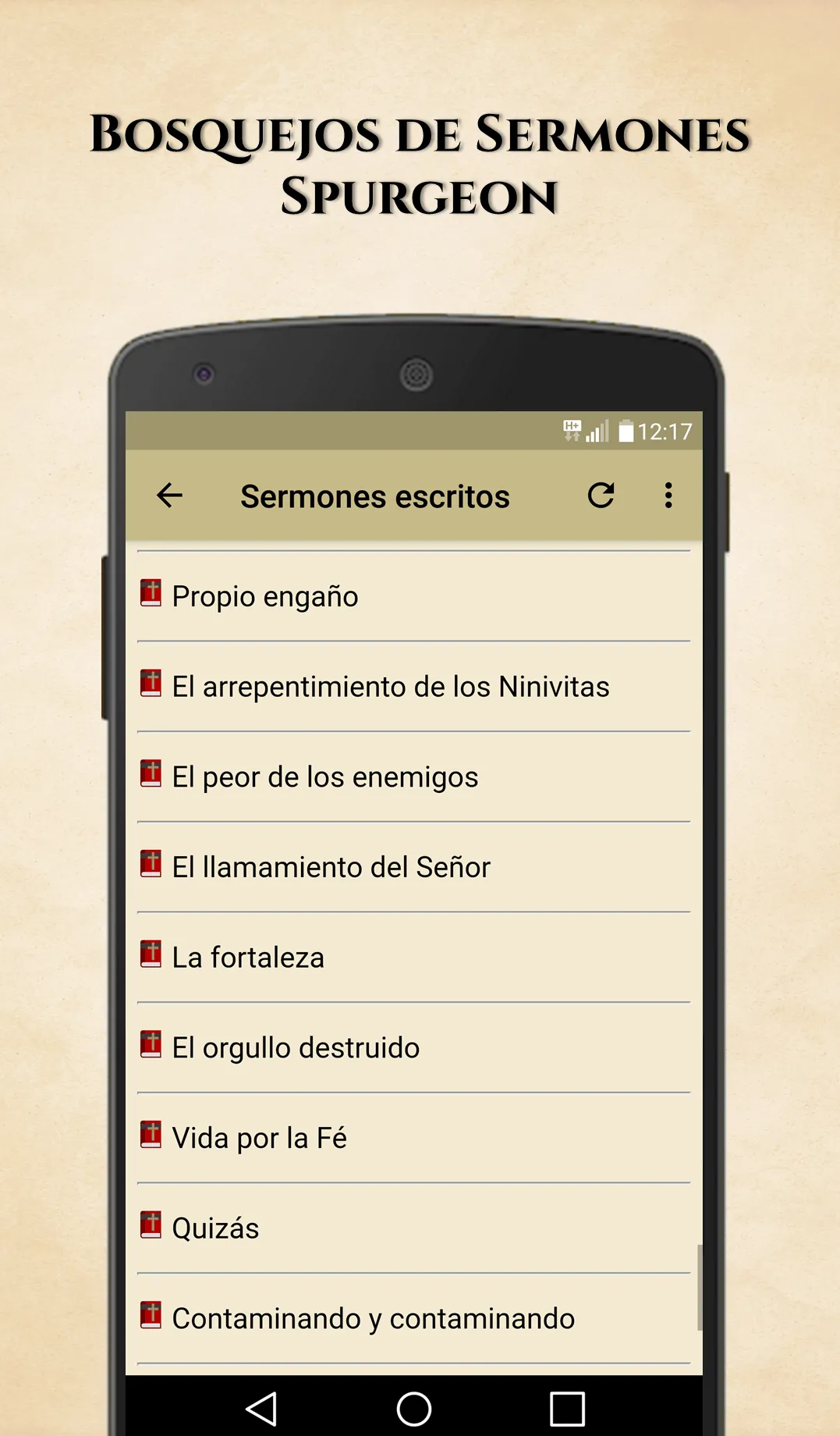 Bosquejos de Sermones Spurgeon | Indus Appstore | Screenshot