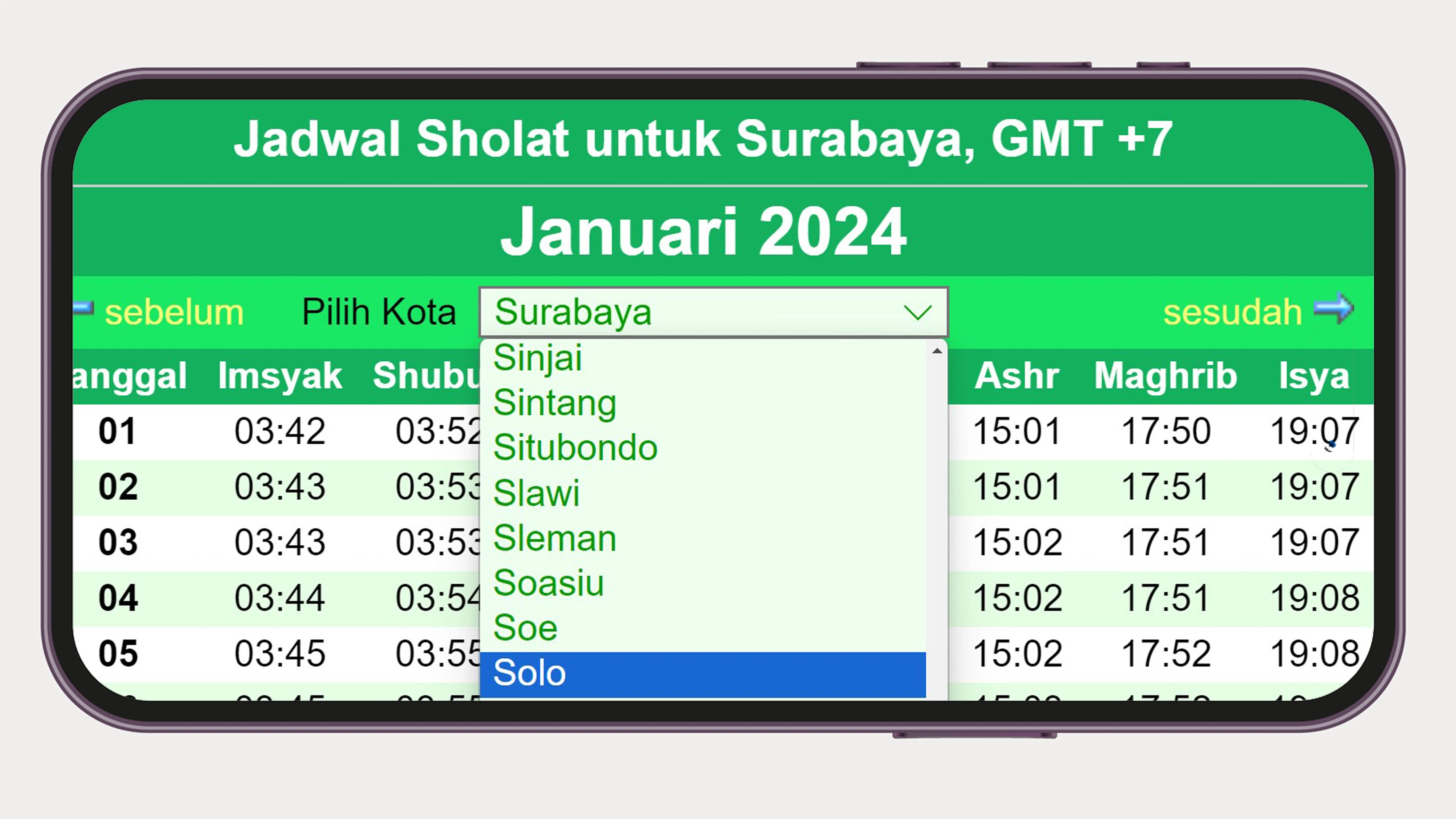 Jadwal Imsakiyah 2024 1445 H | Indus Appstore | Screenshot