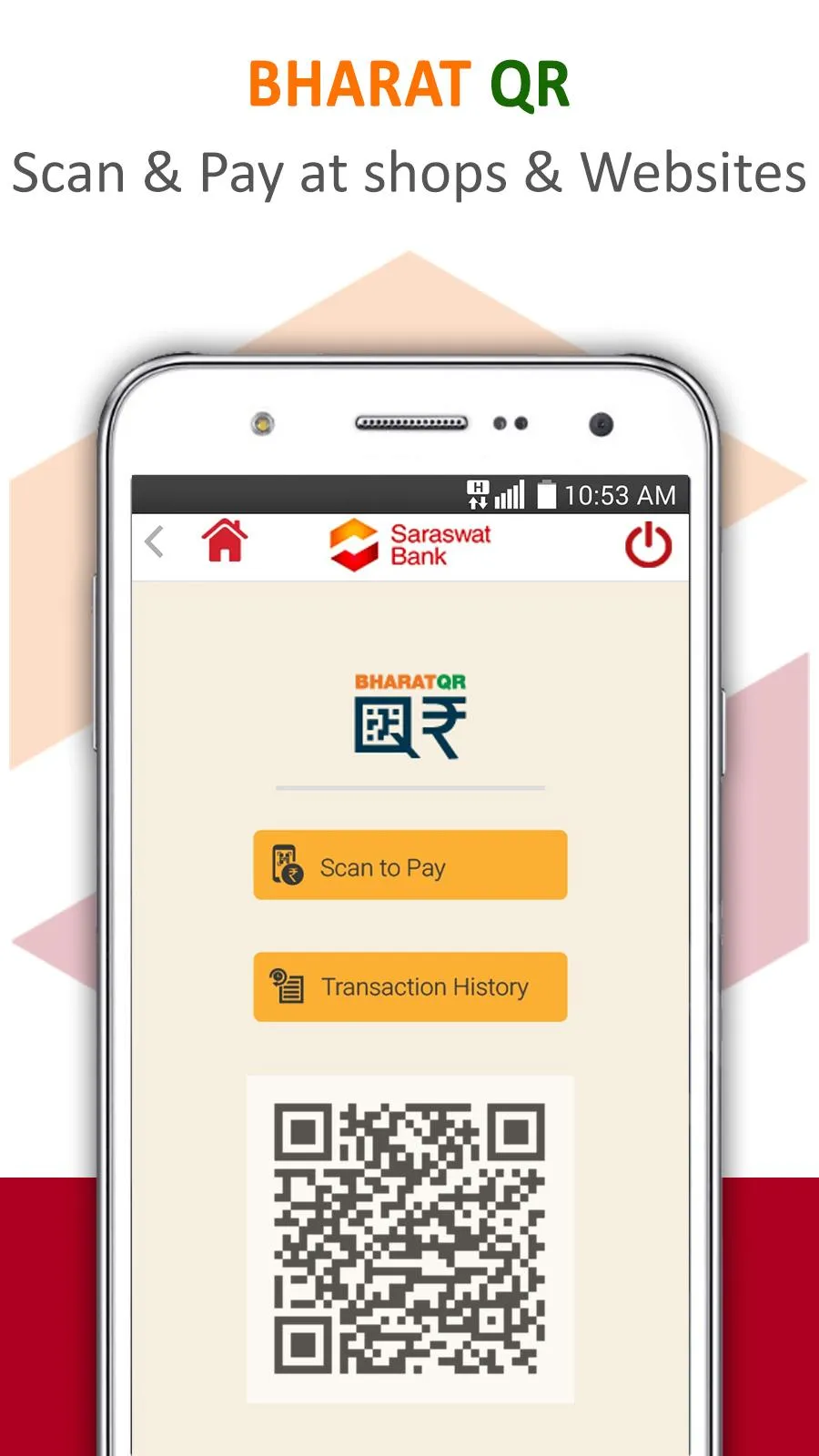 Saraswat Bank Mobile Banking | Indus Appstore | Screenshot