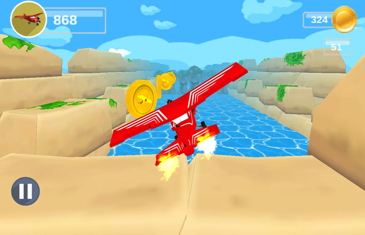 3D PLANES : A Flying Game | Indus Appstore | Screenshot