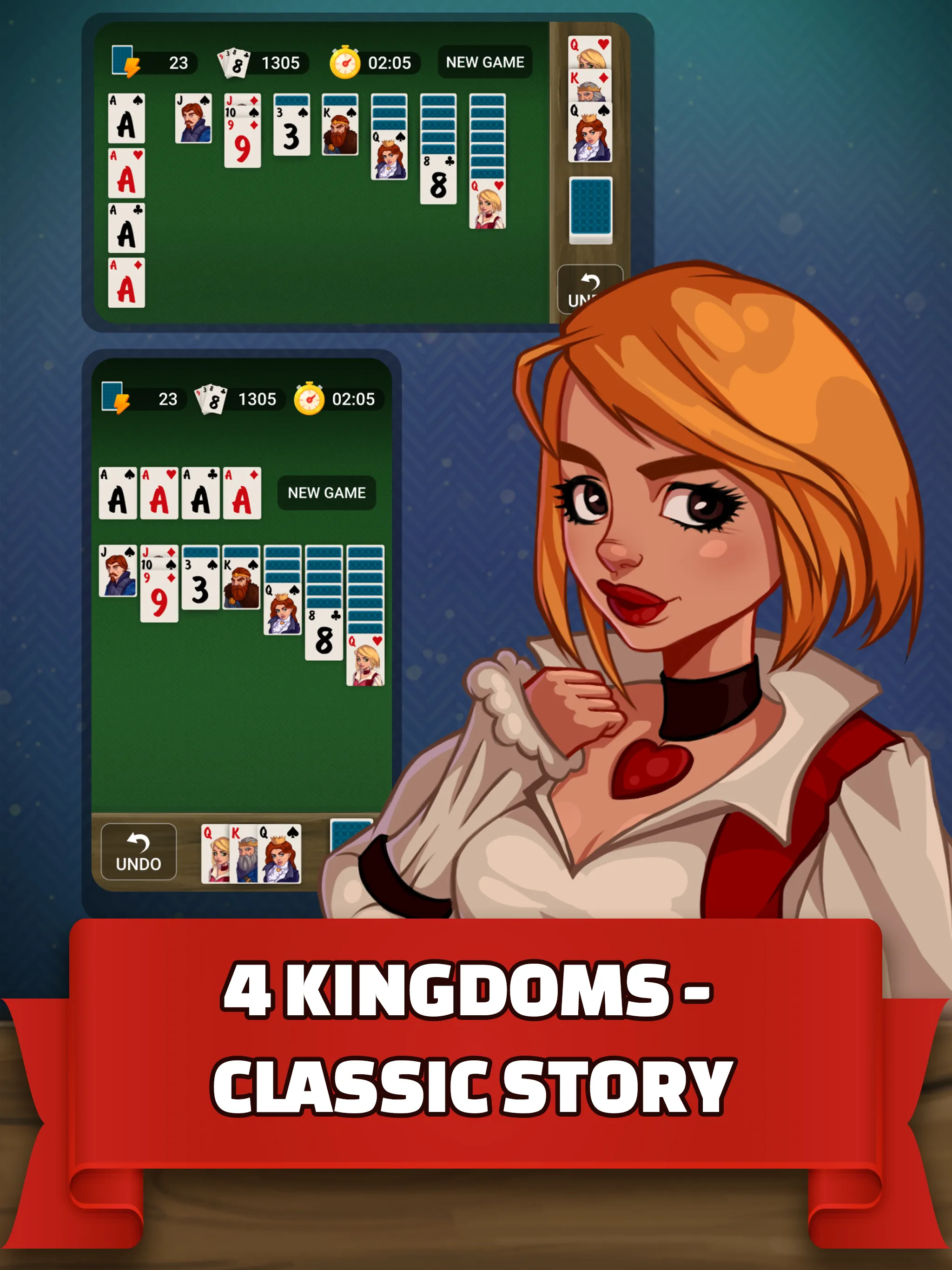 Cute Solitaire | Indus Appstore | Screenshot