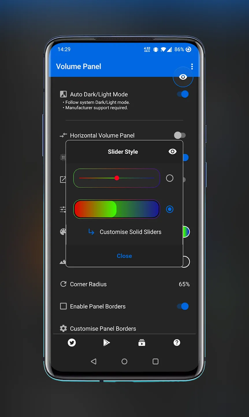 Volume Control Panel | Indus Appstore | Screenshot