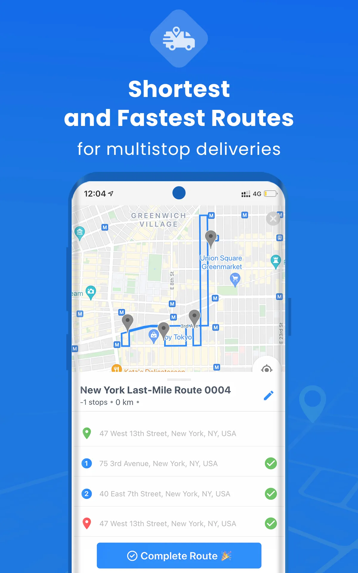 Route Planner: Multi-Stop App | Indus Appstore | Screenshot
