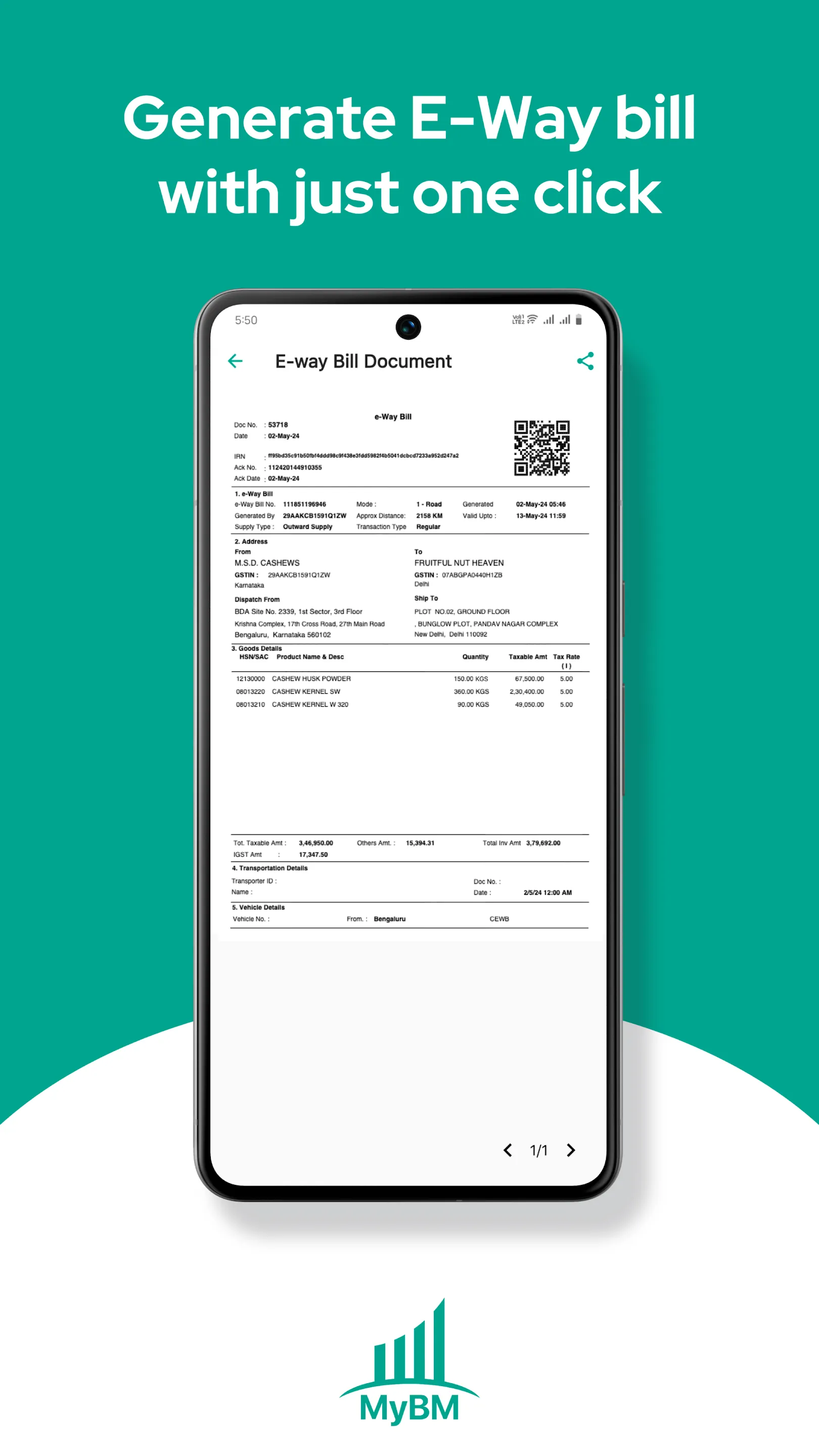 MyBM - My Business Manager | Indus Appstore | Screenshot