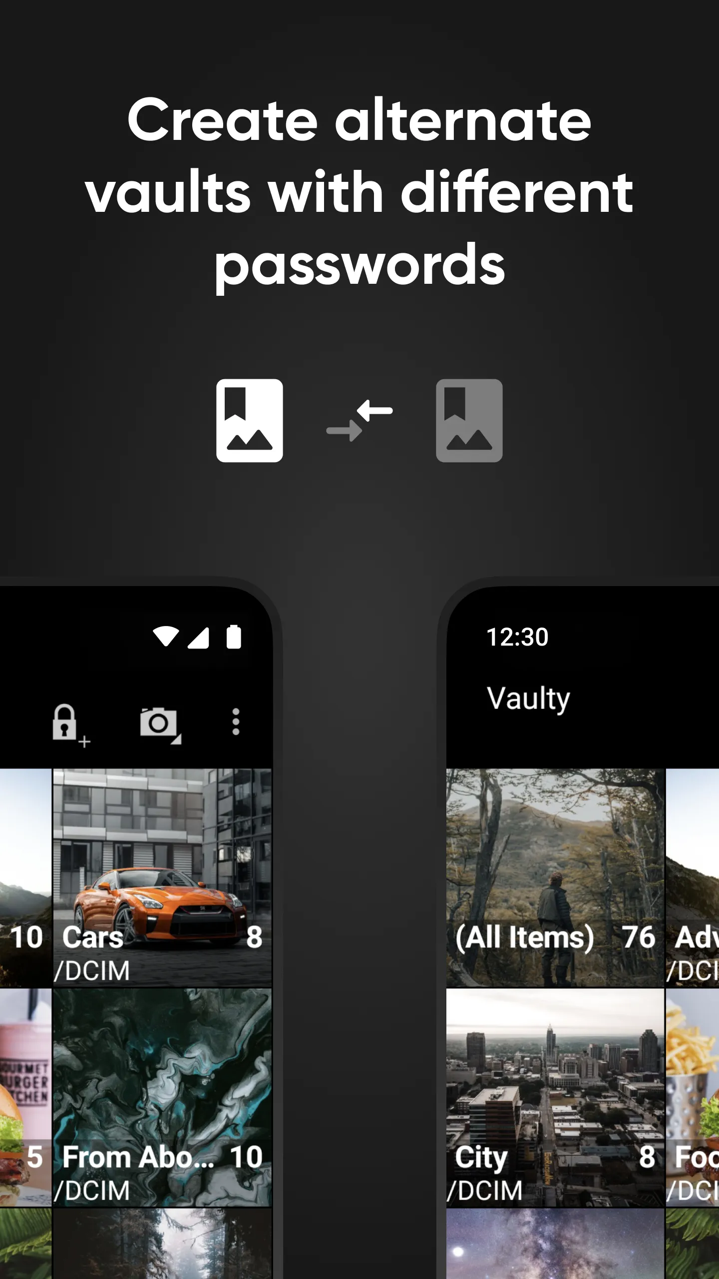 Vaulty: Hide Pictures & Videos | Indus Appstore | Screenshot