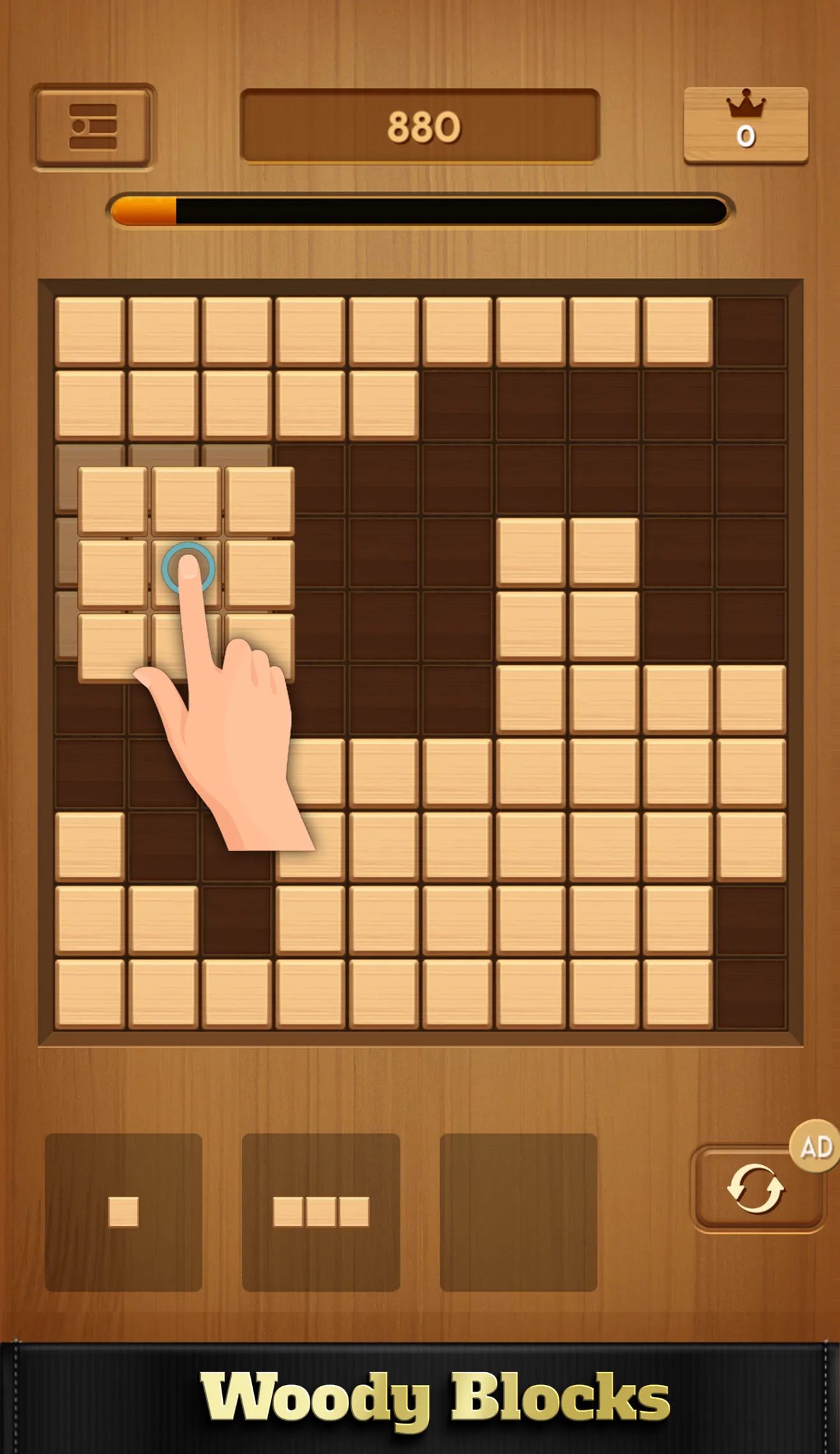 Wood Block Puzzle | Indus Appstore | Screenshot