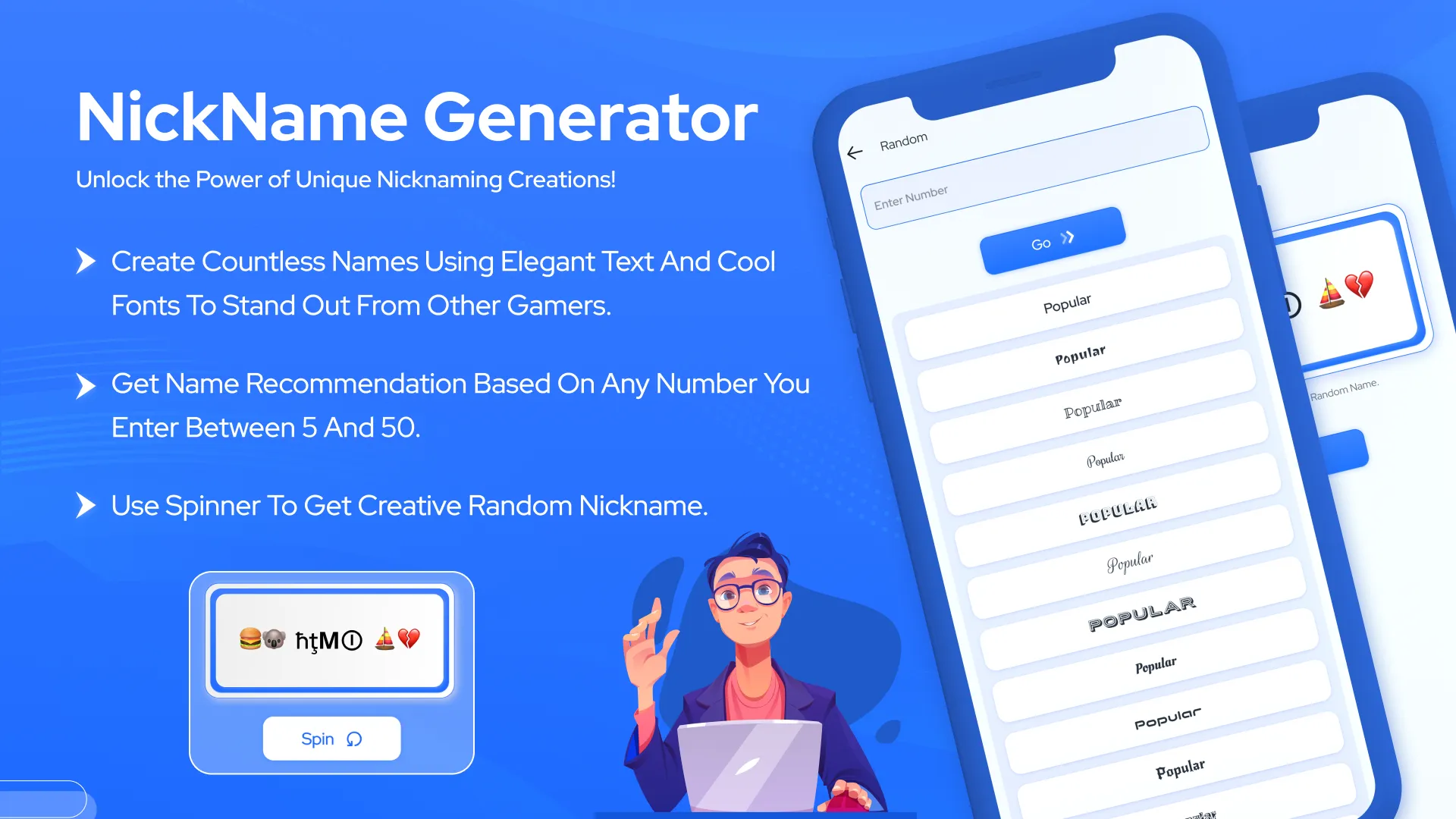 Nickname Creator For Gamers | Indus Appstore | Screenshot