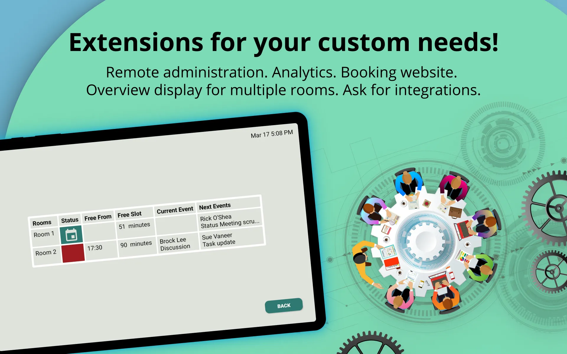 Meeting Room Schedule | Indus Appstore | Screenshot