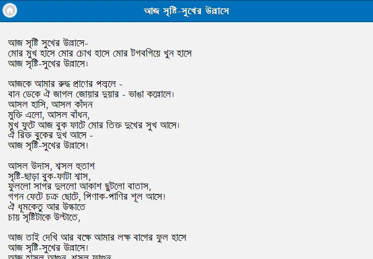 কাজী নজরুল ইসলামের কবিতা | Indus Appstore | Screenshot